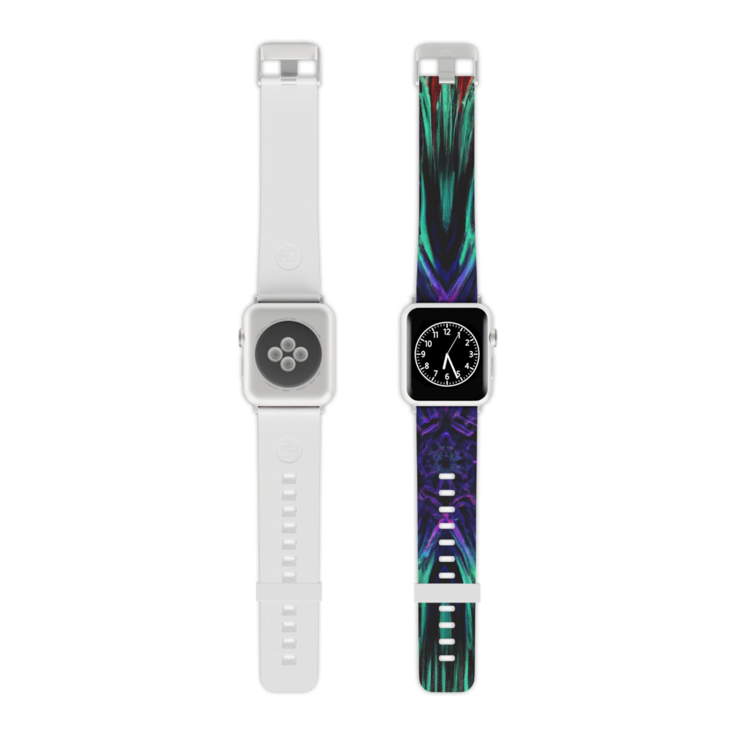 Henry or Henrietta Hurlburt - Trippy Hippy Boho Psychedelic Apple Wrist Watch Band