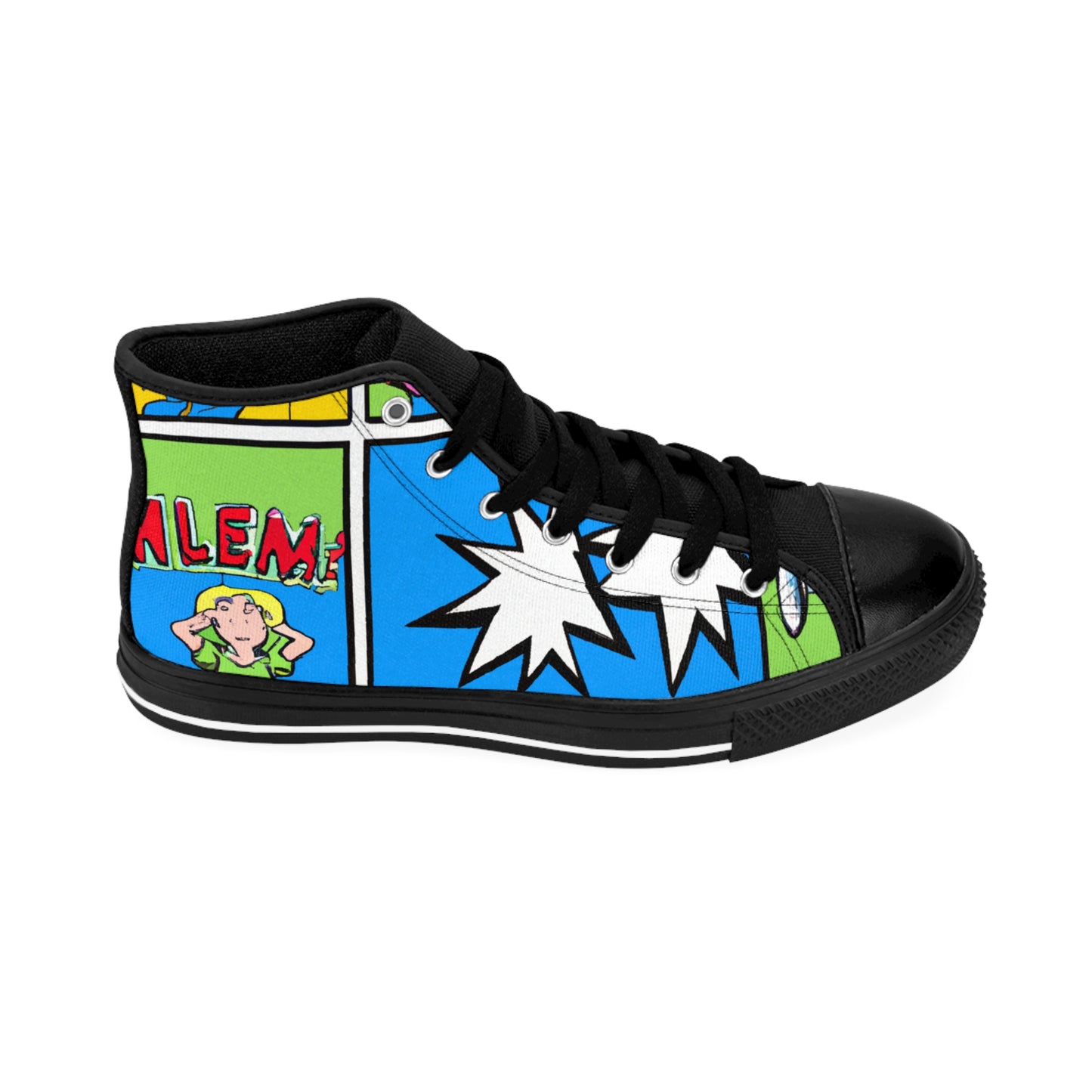 .

Gaufrida the Footgearmaker - Comic Book Hi Tops