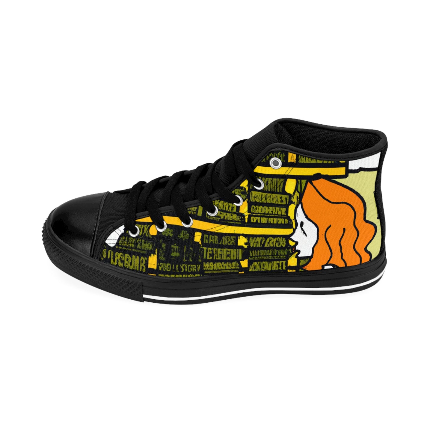 Fridleif the Footwear Forge - Comic Book Hi Tops