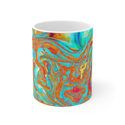 Ivan's Java - Psychedelic Coffee Cup Mug 11 Ounce