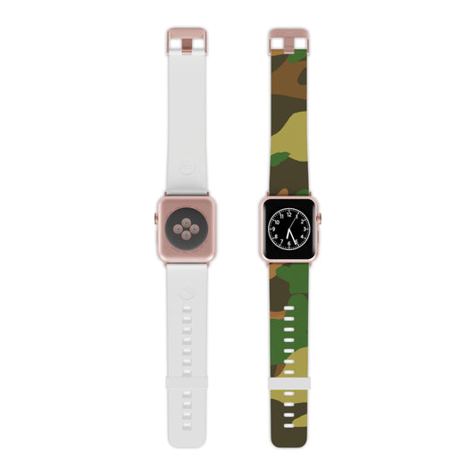 Fergus McTavish - Camouflage Apple Wrist Watch Band