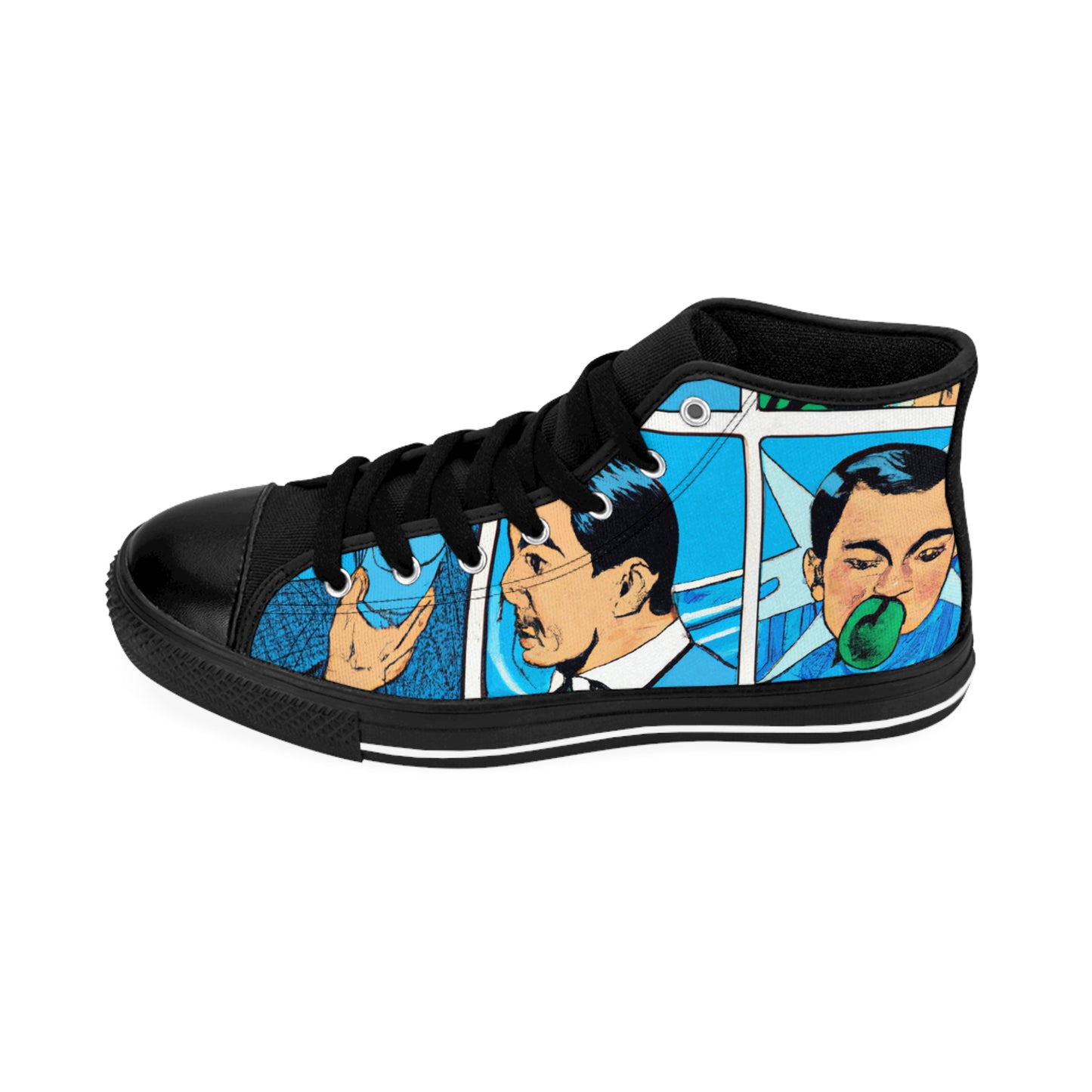 .

Anagmunda the Shoe Creator - Comic Book Hi Tops