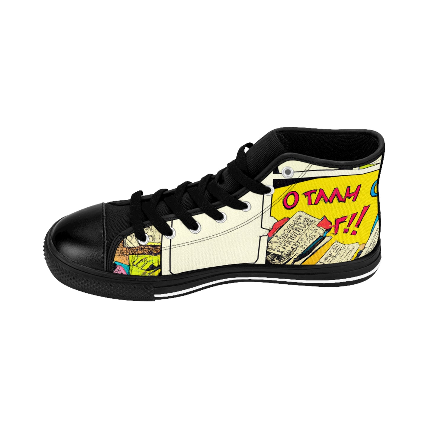 Agathos the ShoeMaker - Comic Book Hi Tops