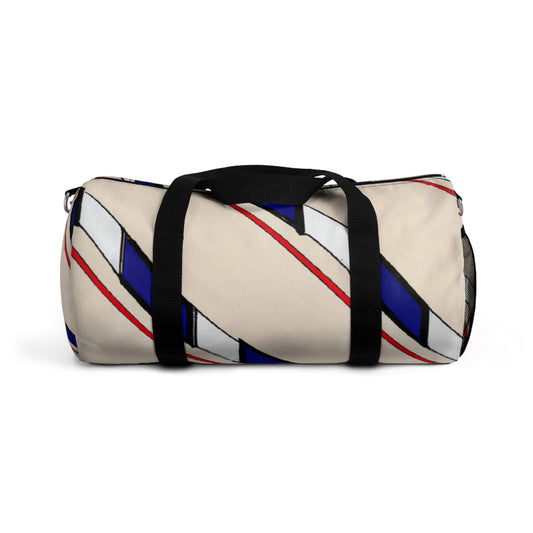 Penelope Euclid - Geometric Pattern Duffel Travel Gym Luggage Bag