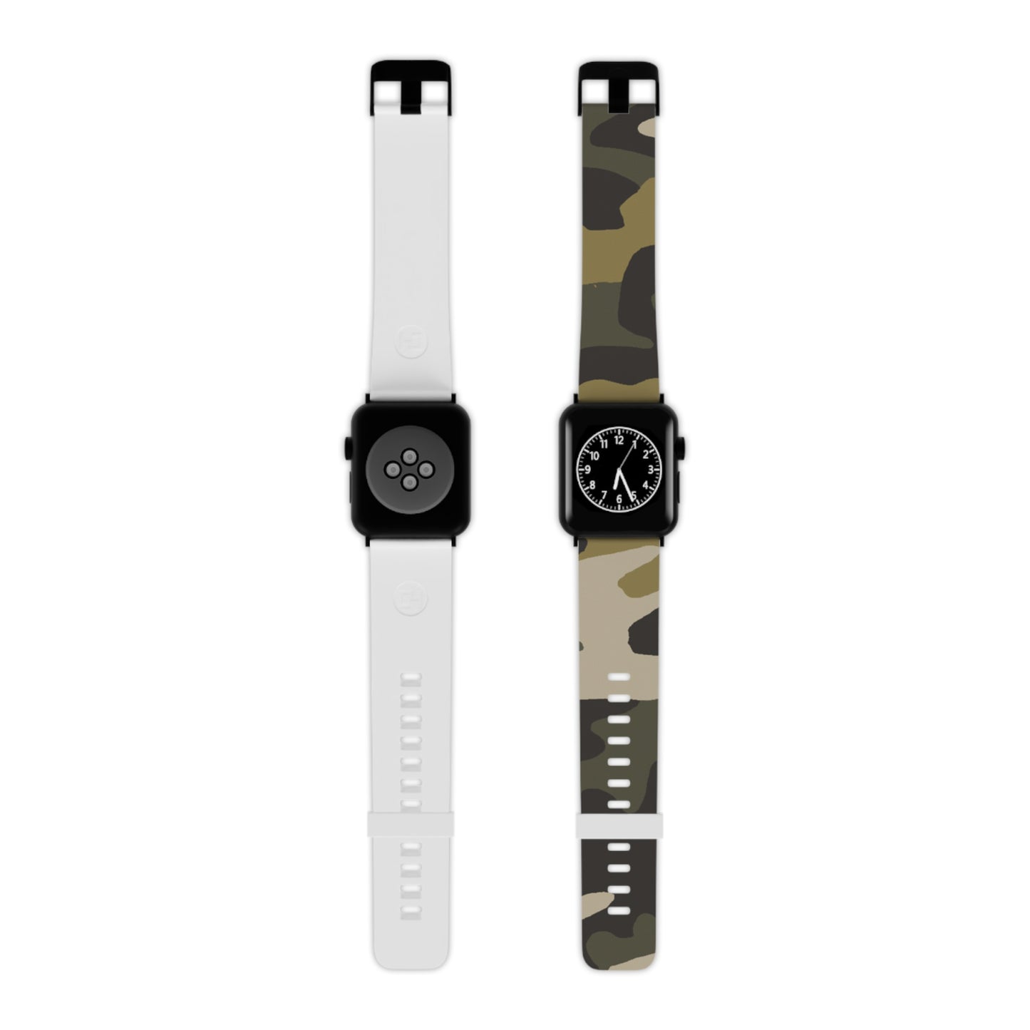 Fredericka Fitzwater - Camouflage Apple Wrist Watch Band