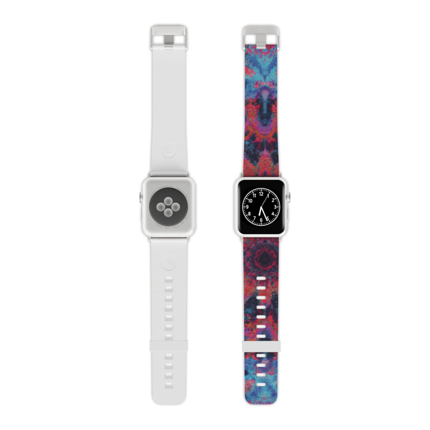 Martinique de LaCour - Trippy Hippy Boho Psychedelic Apple Wrist Watch Band