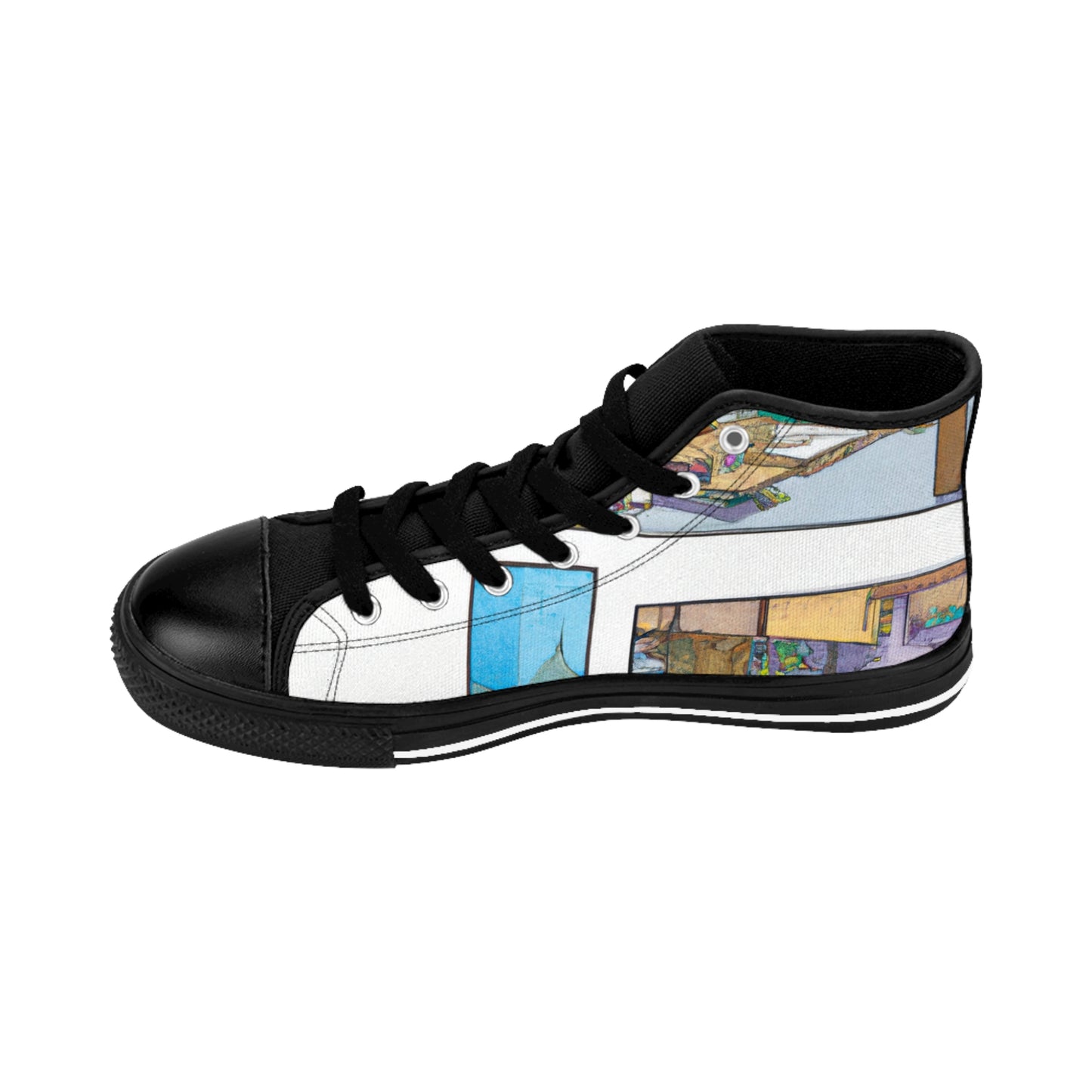 Reegan the Shoe Maker - Comic Book Hi Tops