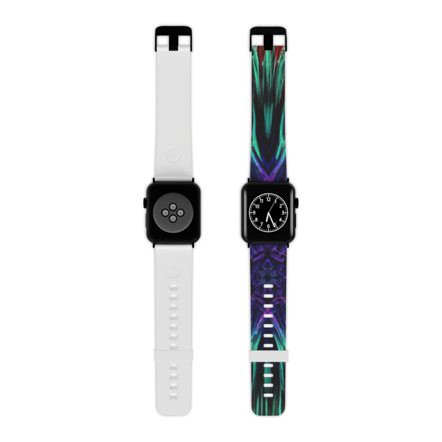 Henry or Henrietta Hurlburt - Trippy Hippy Boho Psychedelic Apple Wrist Watch Band