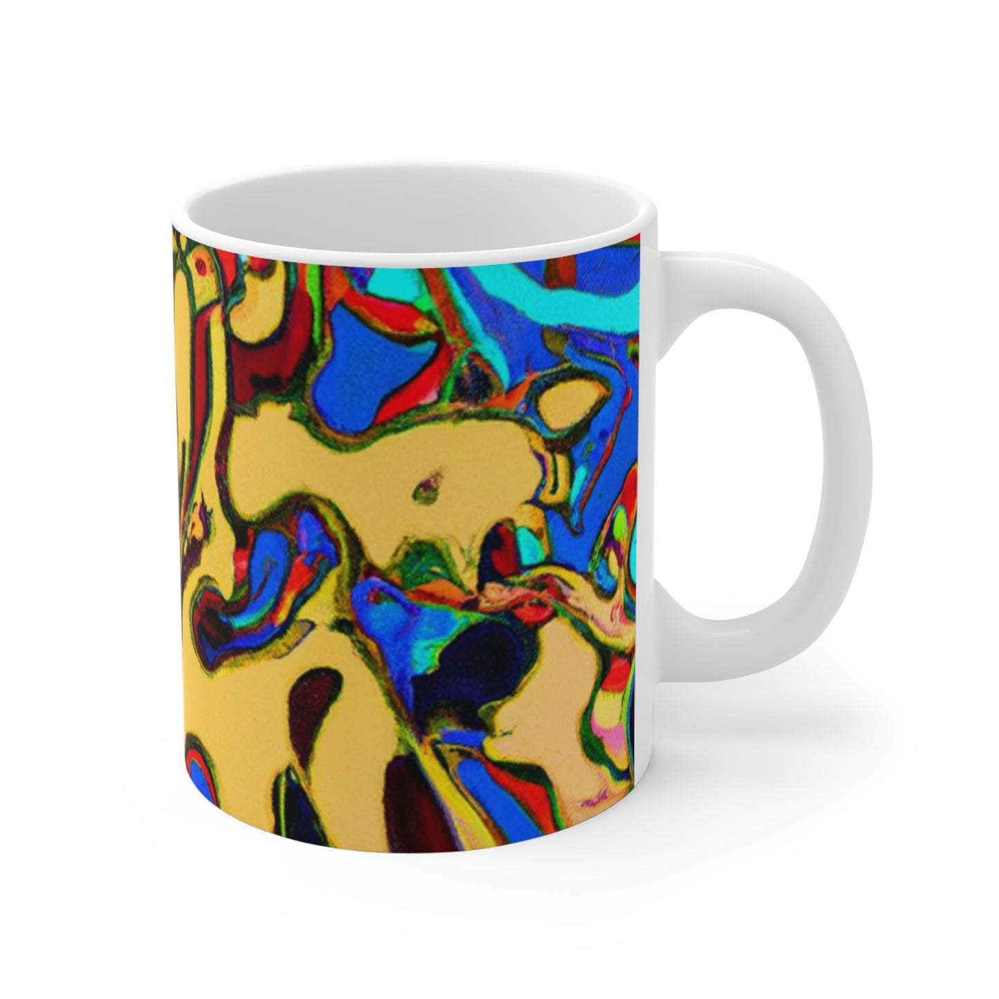 Rocco's Roast - Psychedelic Coffee Cup Mug 11 Ounce