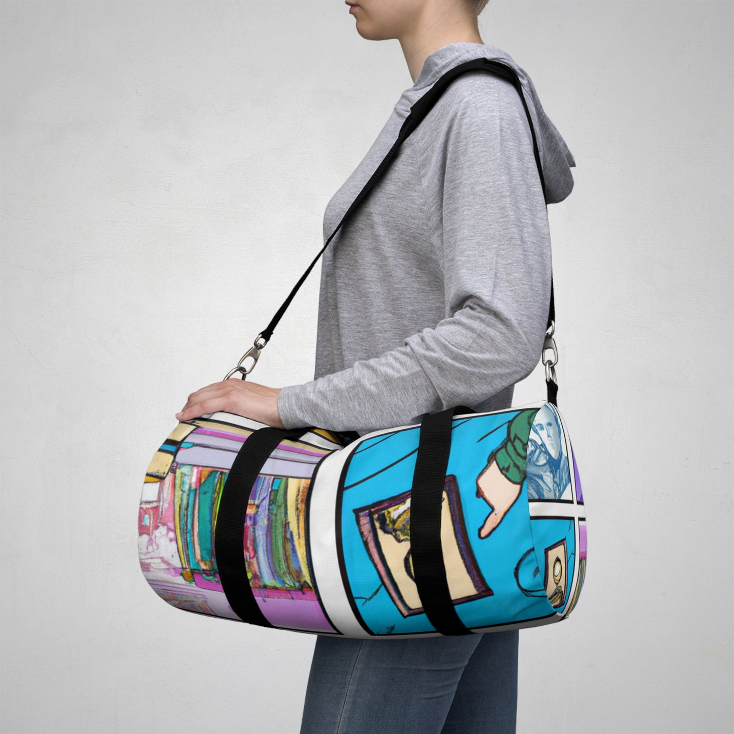 Isabelle Marquez-Hauser - Comic Book Duffel Bag