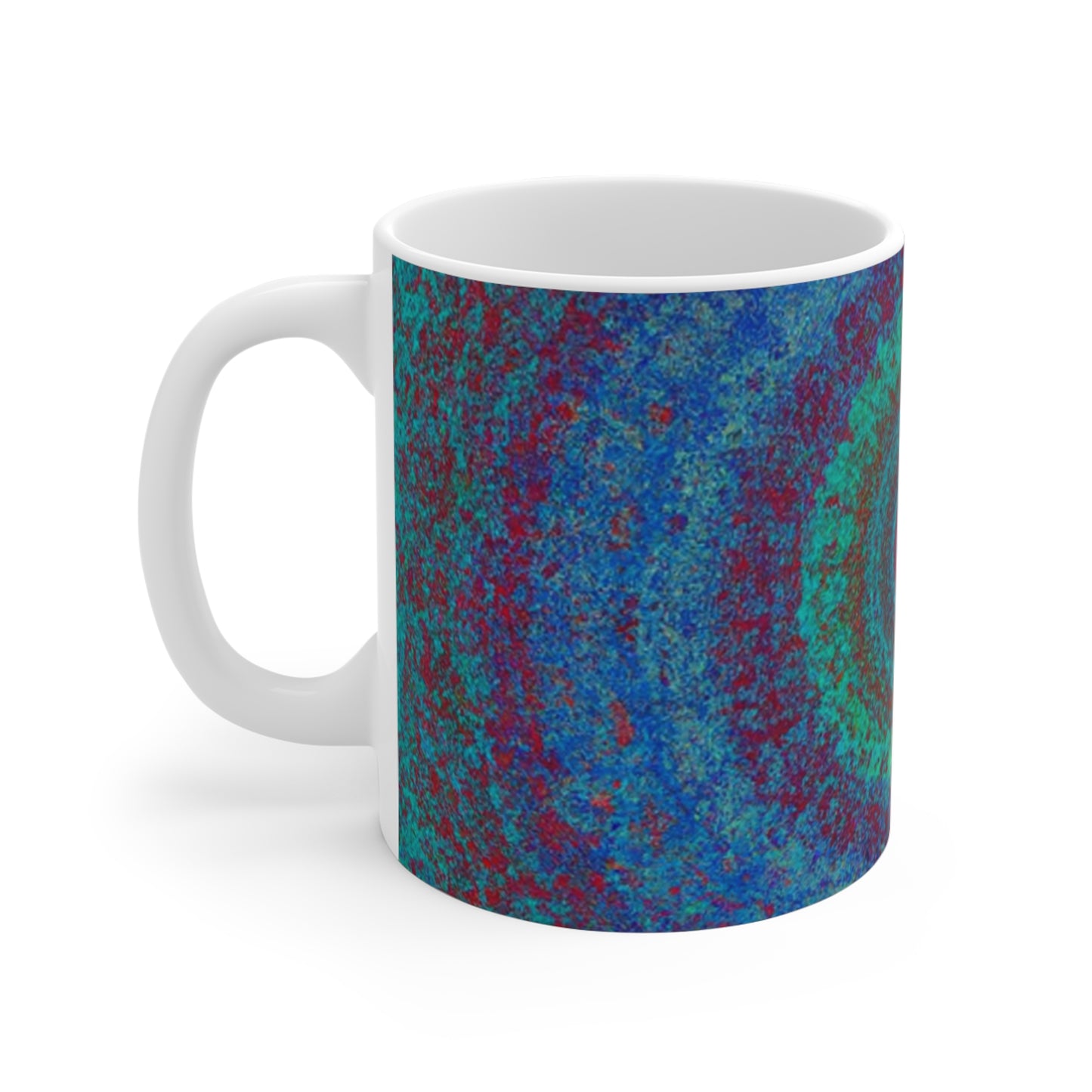 Dottie's Coffee - Psychedelic Coffee Cup Mug 11 Ounce