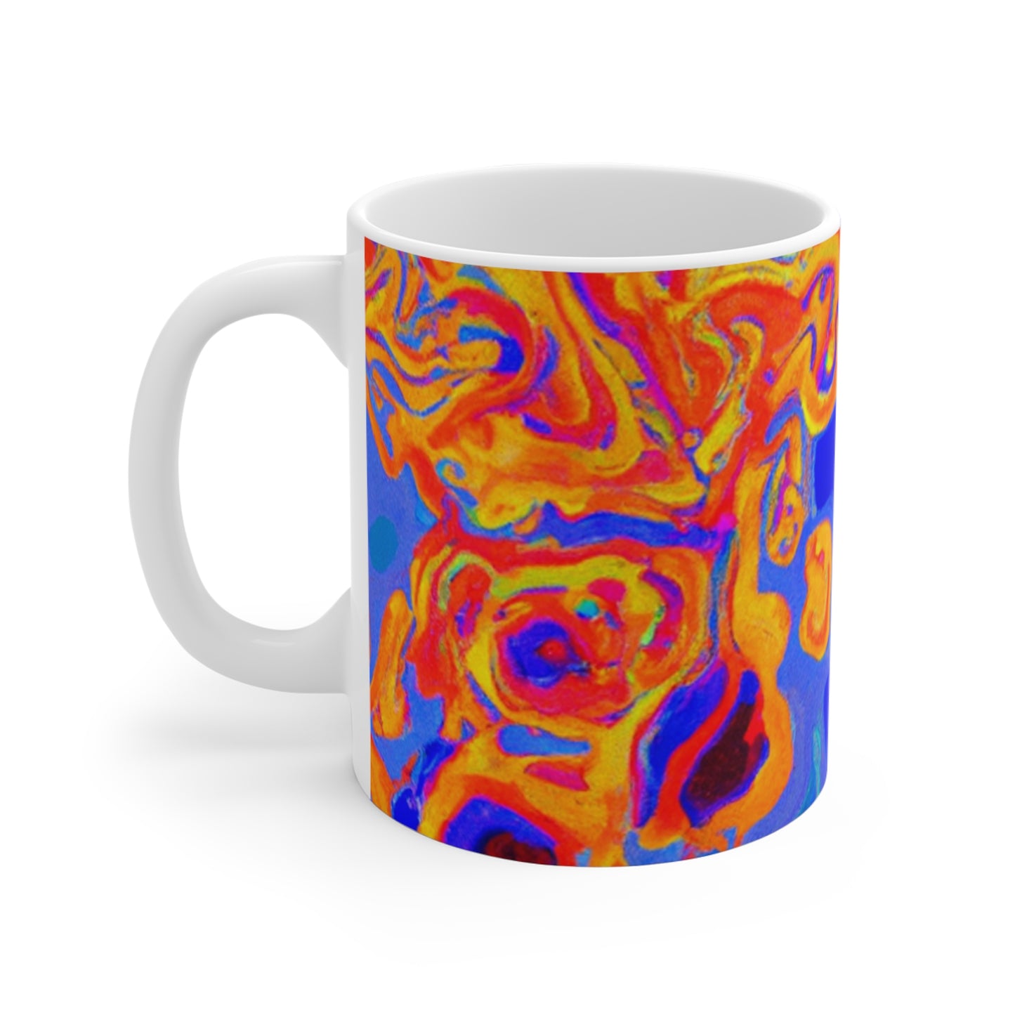 Old Brown Java - Psychedelic Coffee Cup Mug 11 Ounce