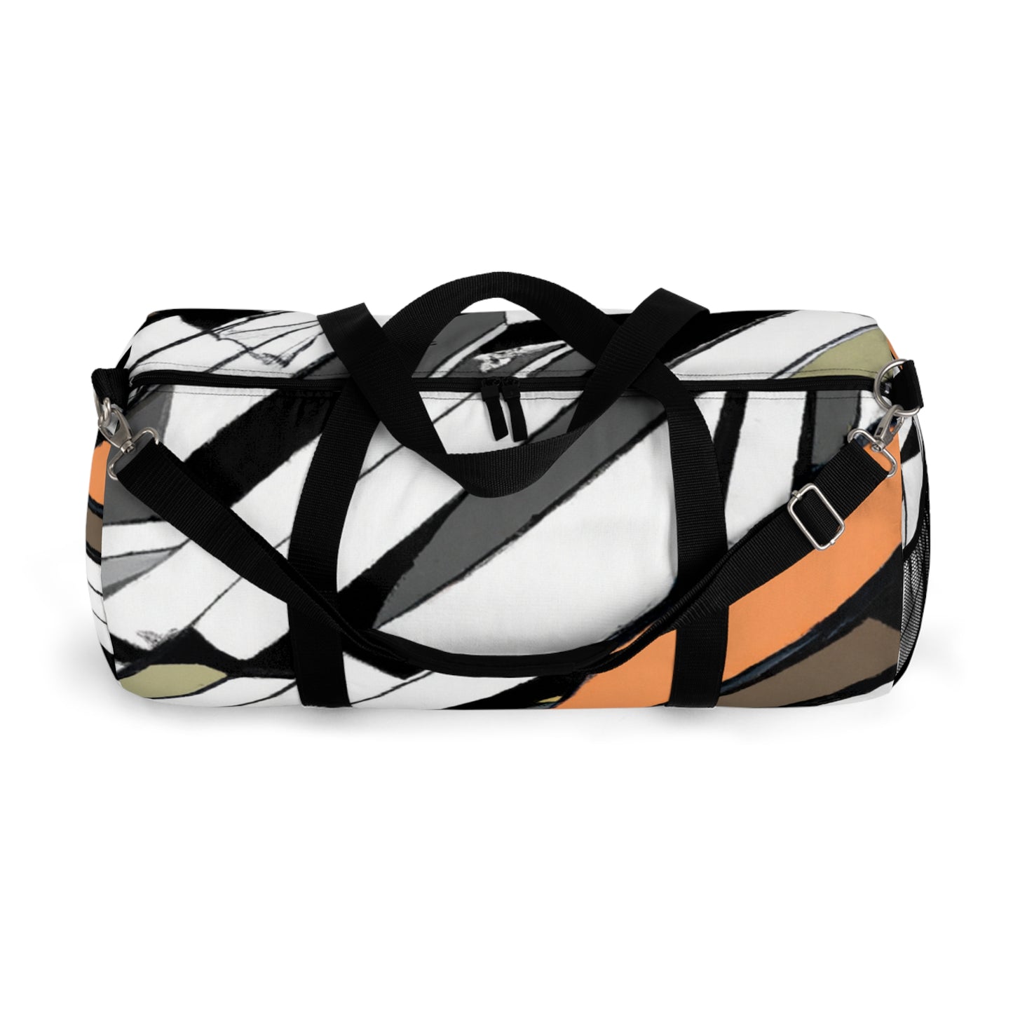 Abigail Finkelstein - Geometric Pattern Duffel Travel Gym Luggage Bag