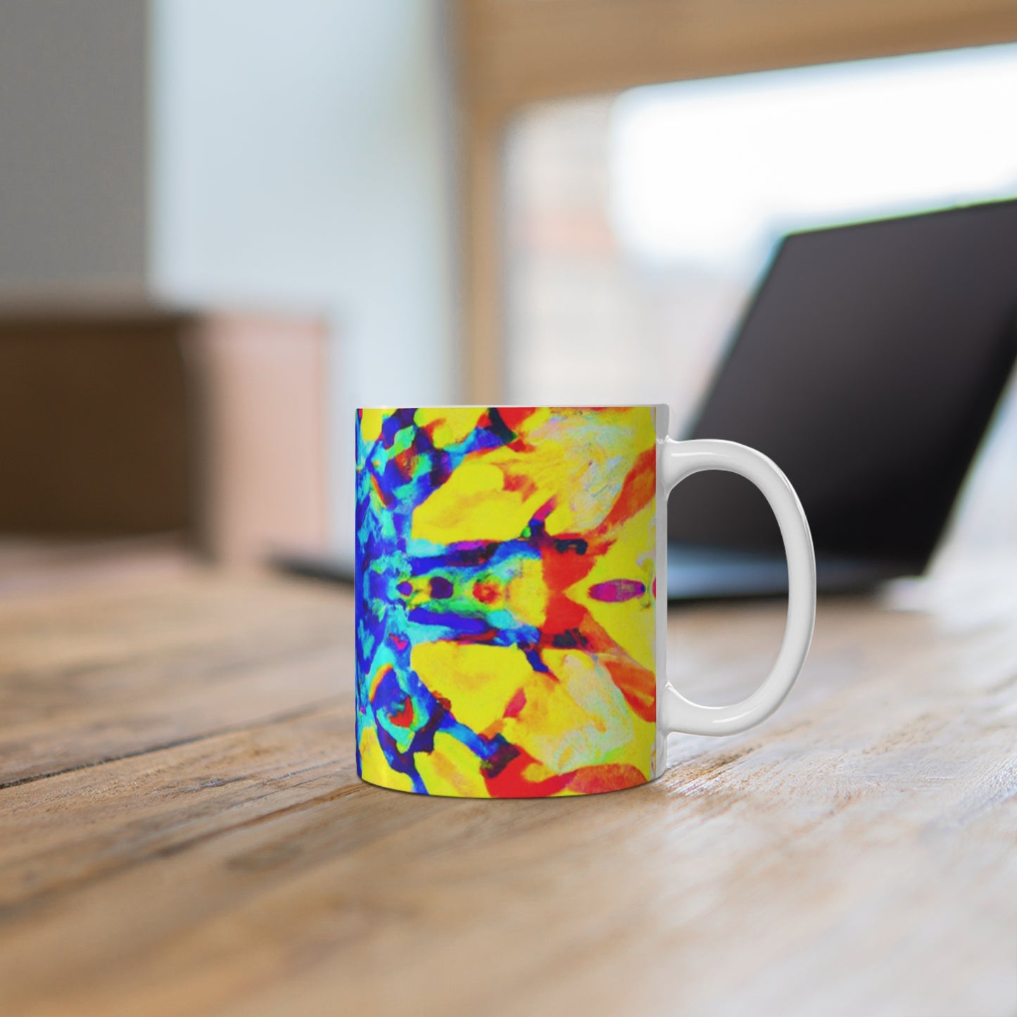 Java Joe's - Psychedelic Coffee Cup Mug 11 Ounce