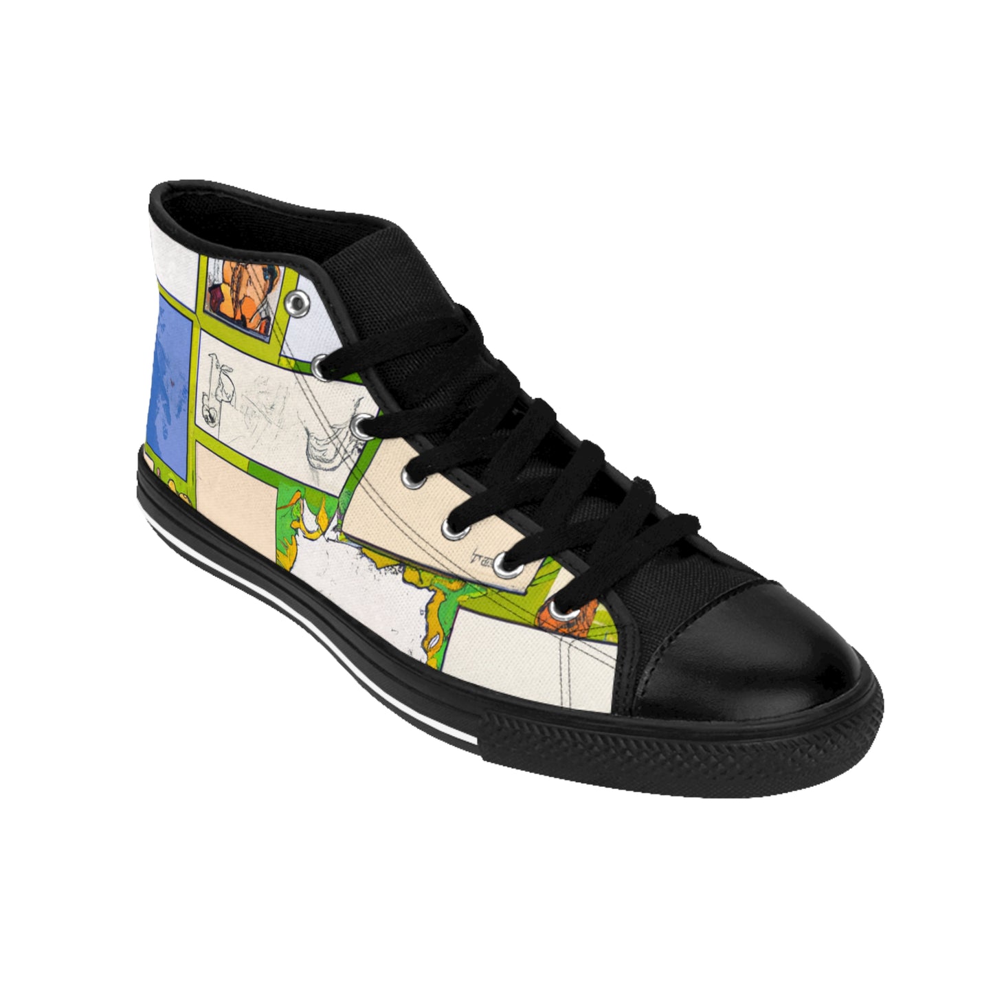 .

Girard Boticelli - Comic Book Hi Tops