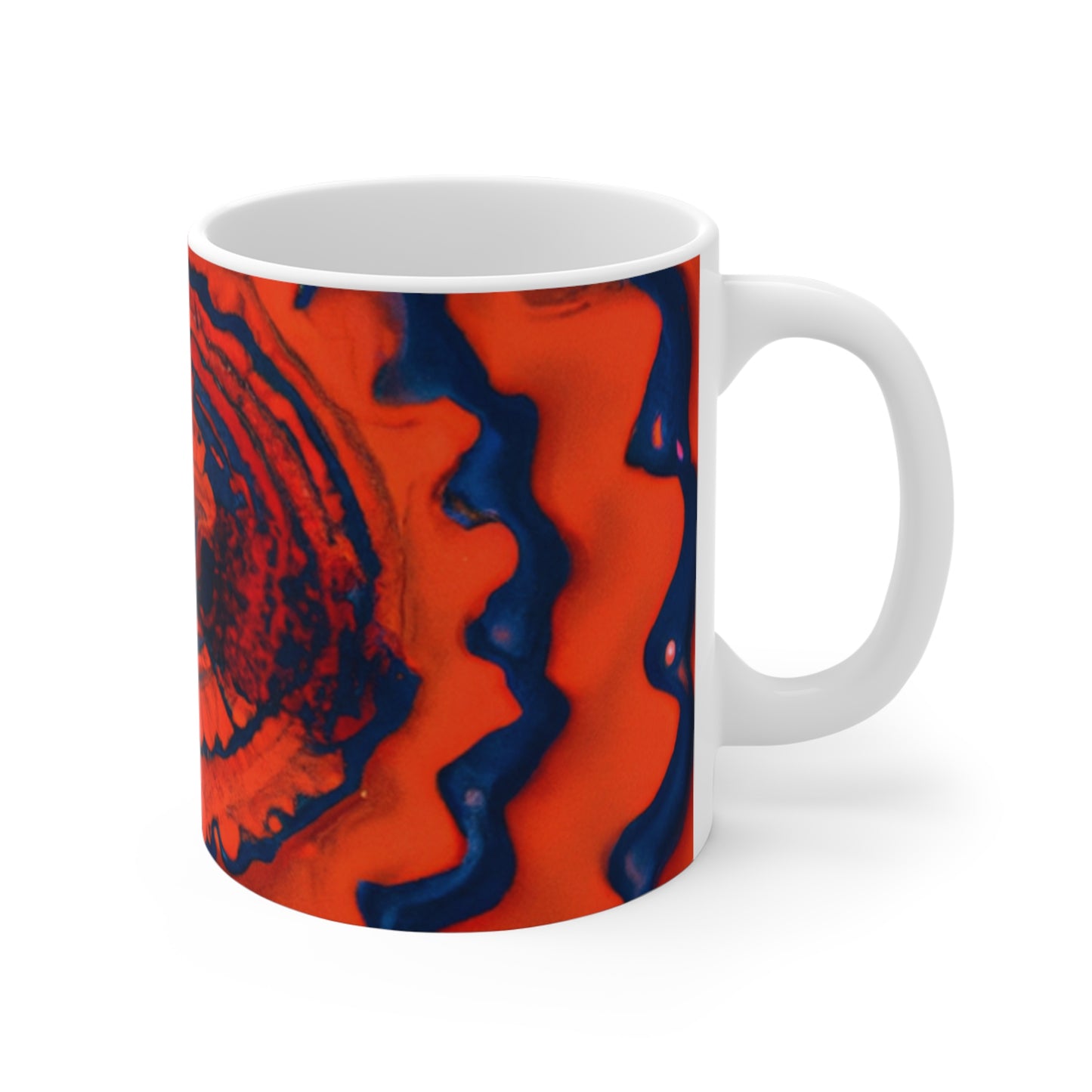 Brewster's Coffee Company - Psychedelic Coffee Cup Mug 11 Ounce