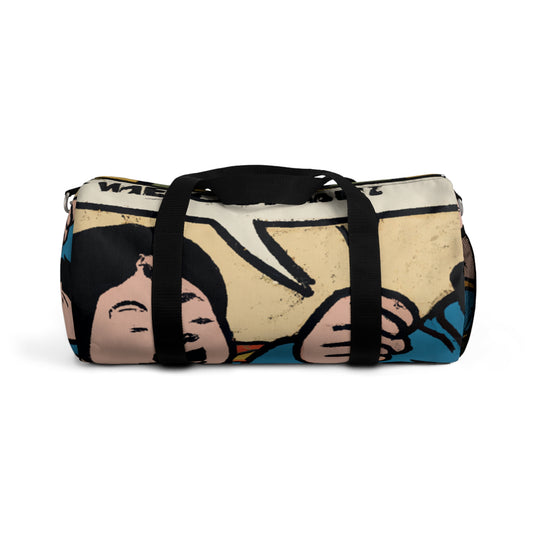 Gabrielle de la Roi, Luxury Bagsmith of Paris - Comic Book Duffel Bag