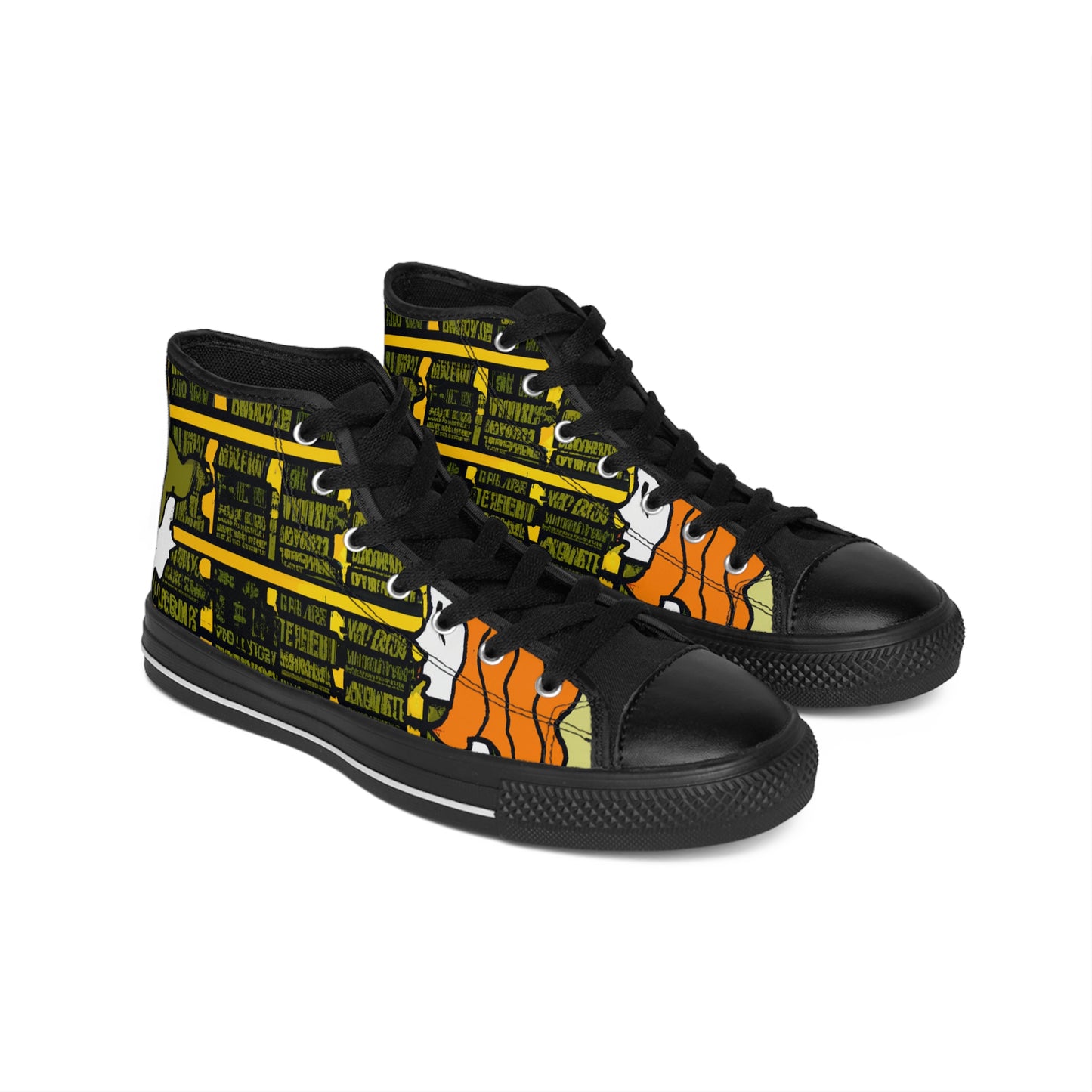 Fridleif the Footwear Forge - Comic Book Hi Tops