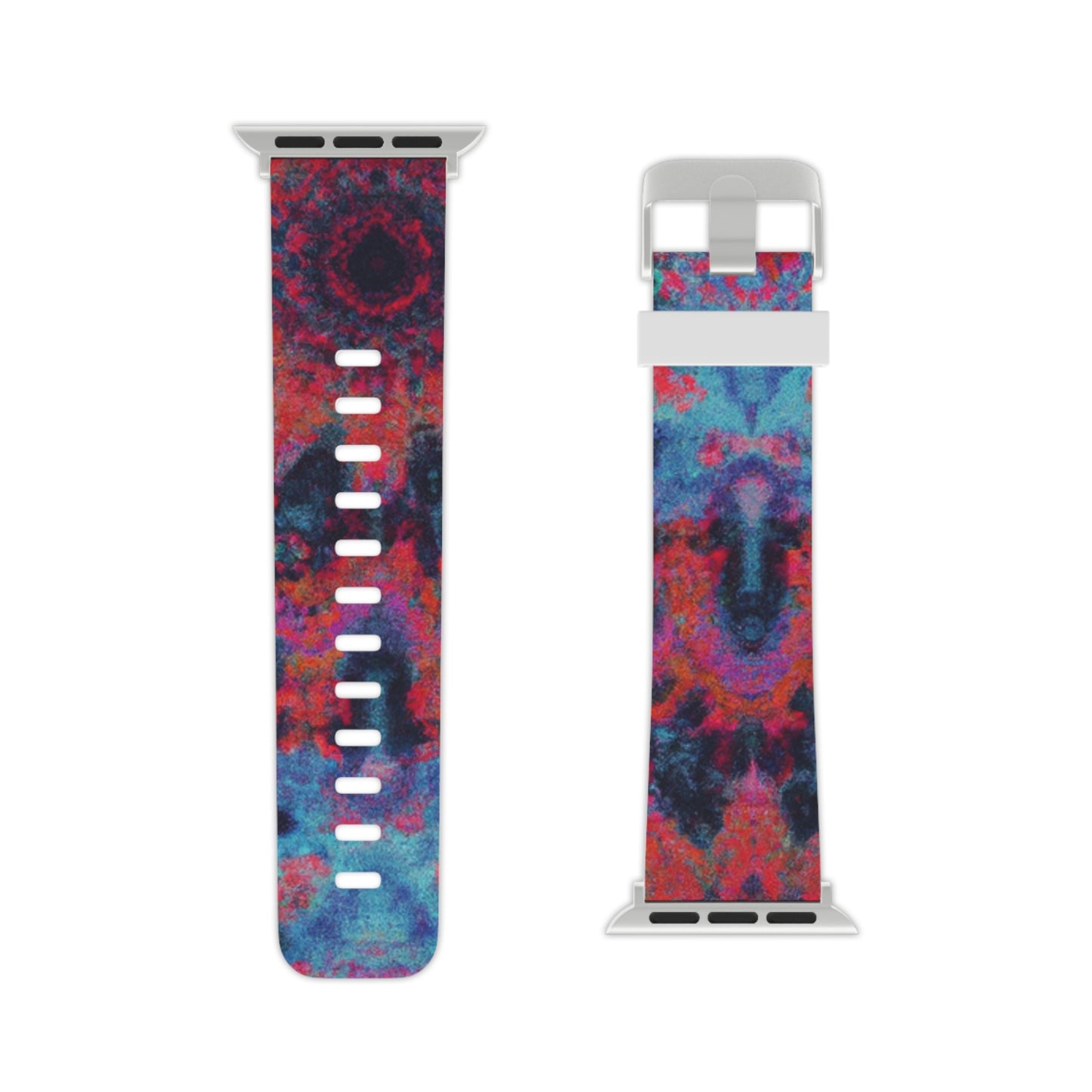 Martinique de LaCour - Trippy Hippy Boho Psychedelic Apple Wrist Watch Band