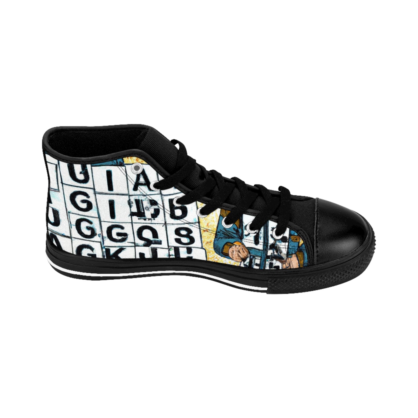 .

Sir Percy Sneedlefoot - Comic Book Hi Tops