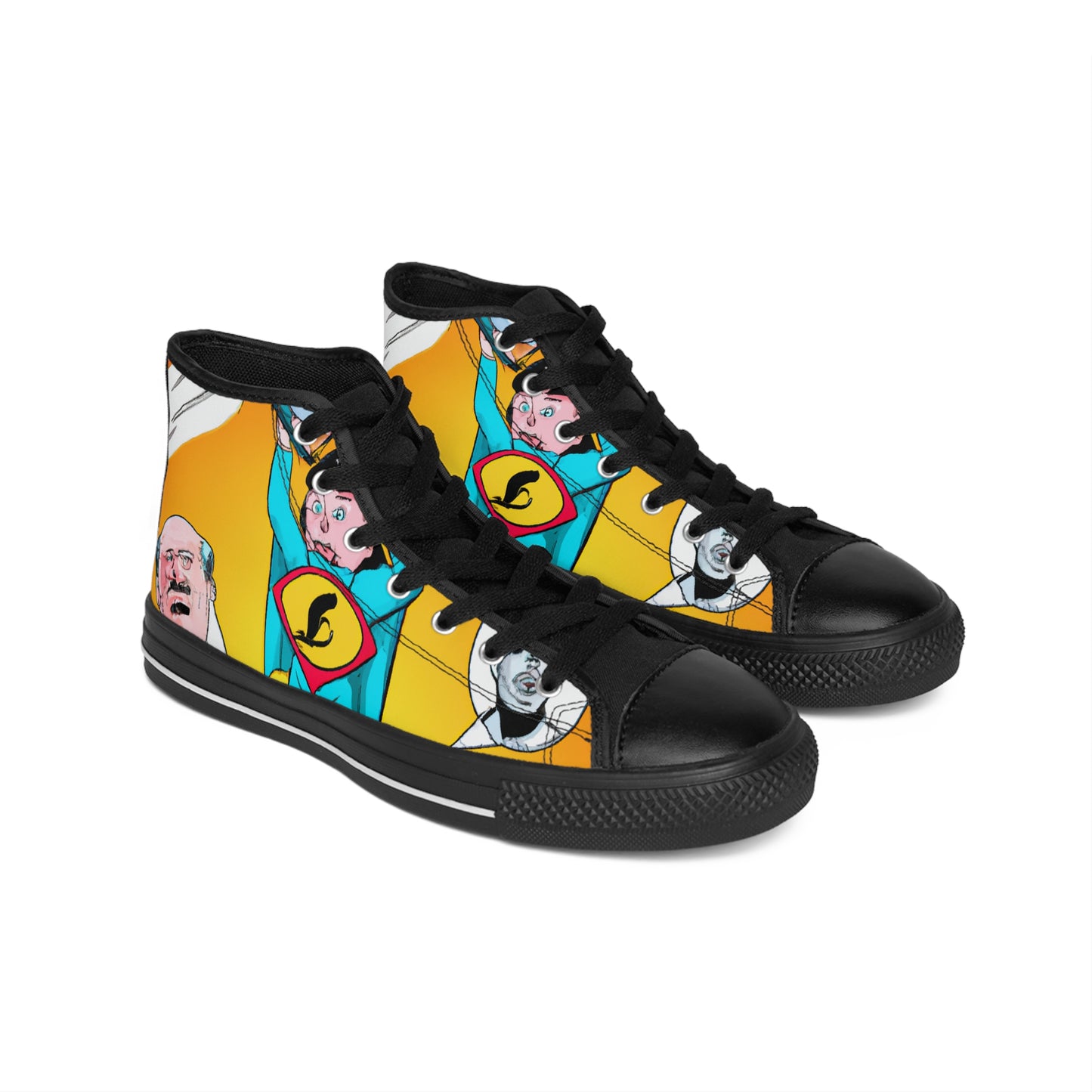 .

Milo the Cobbler - Comic Book Hi Tops