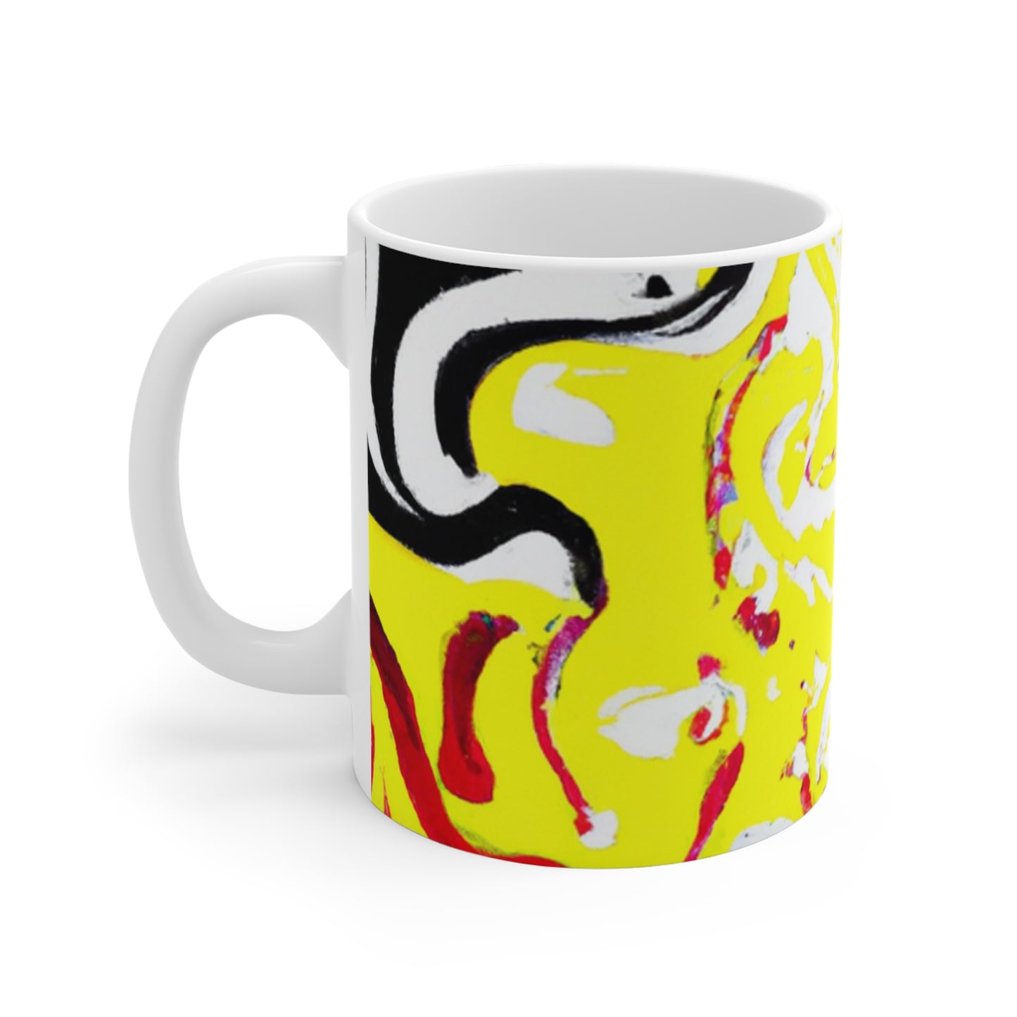 Old Tom's Roasted Roasters - Psychedelic Coffee Cup Mug 11 Ounce