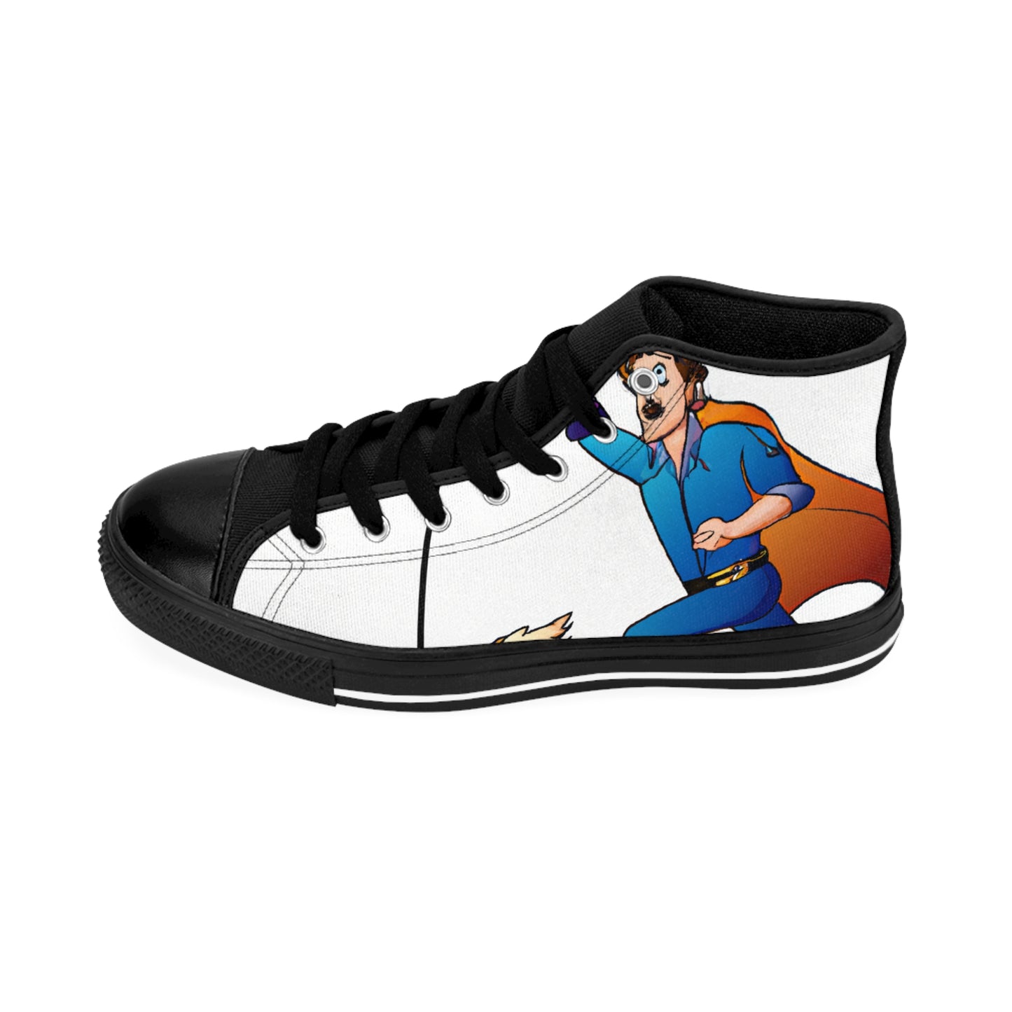 Hildegomar the Shoemaker - Comic Book Hi Tops