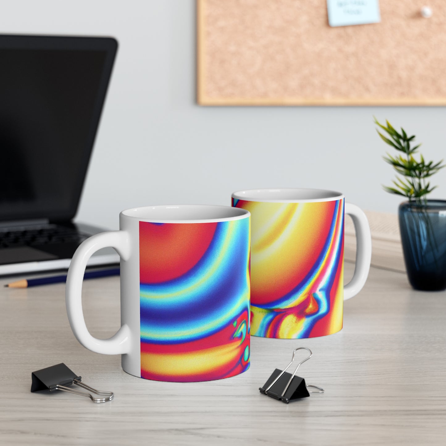 Jodie’s Java - Psychedelic Coffee Cup Mug 11 Ounce