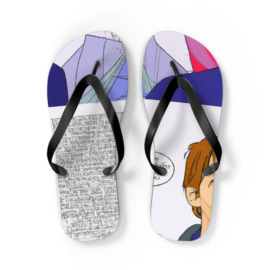 Mothman - Comics Collector Flip Flop Beach Sandals