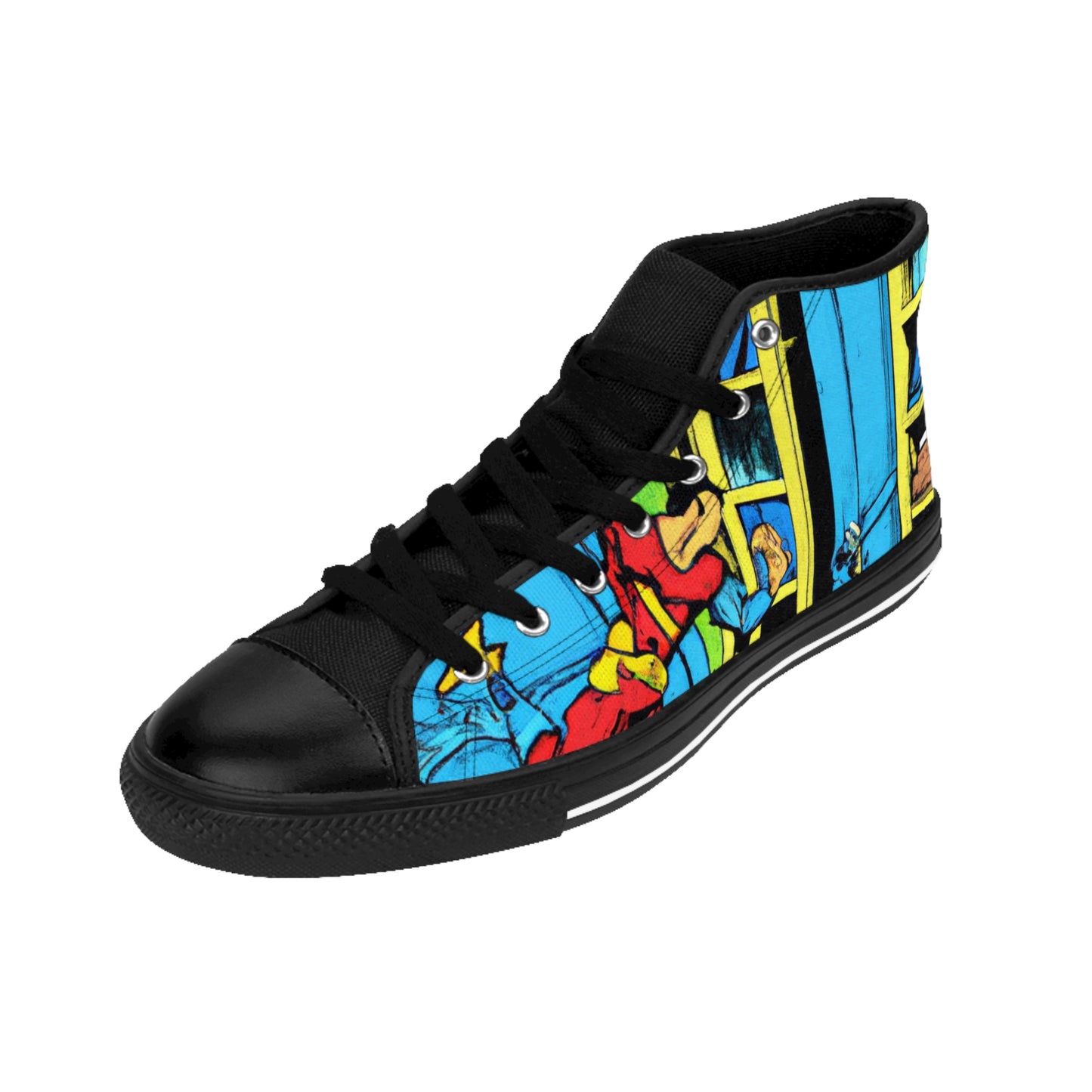 Ferolle the Furrier - Comic Book Hi Tops