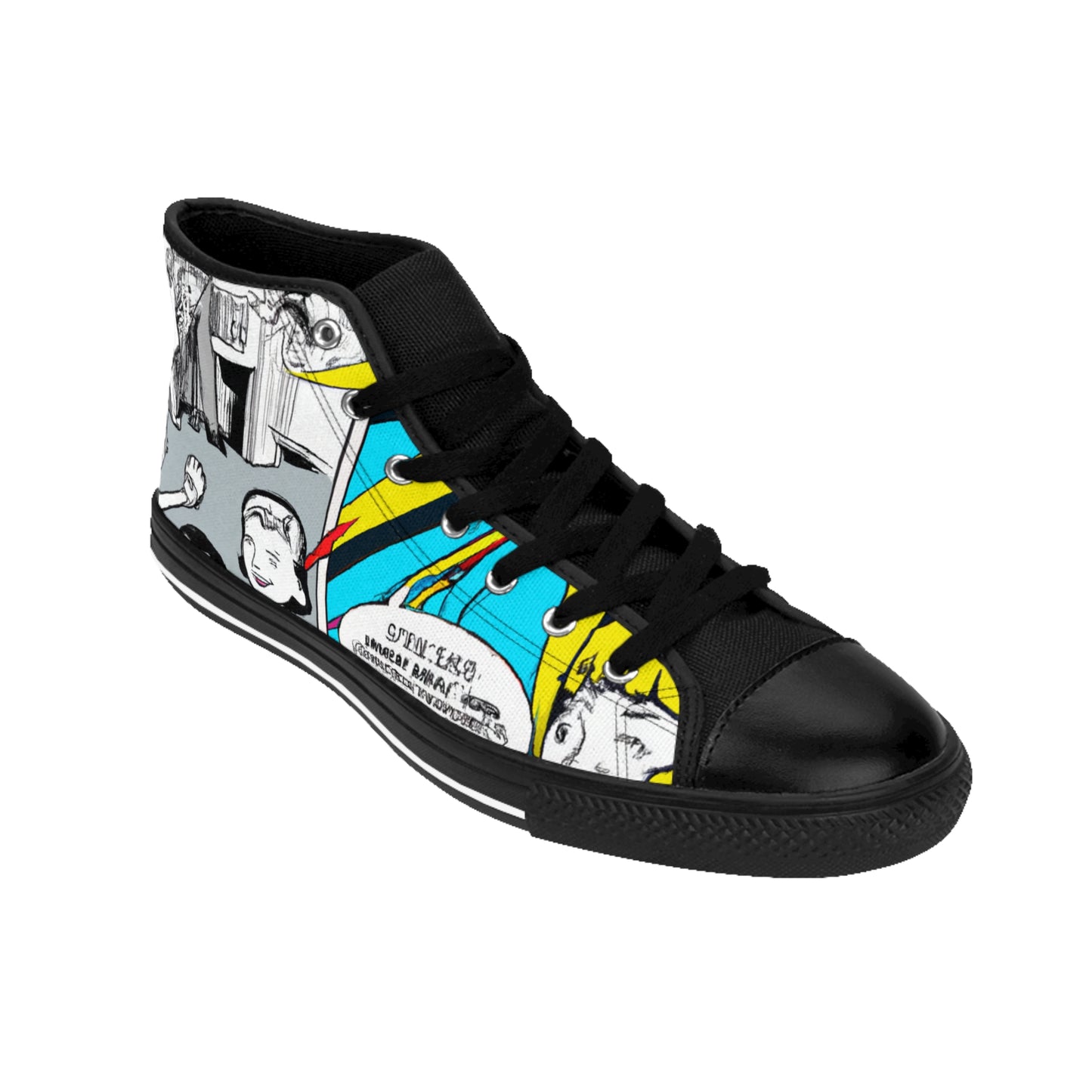 .

Ughmonturius Shoomaker - Comic Book Hi Tops