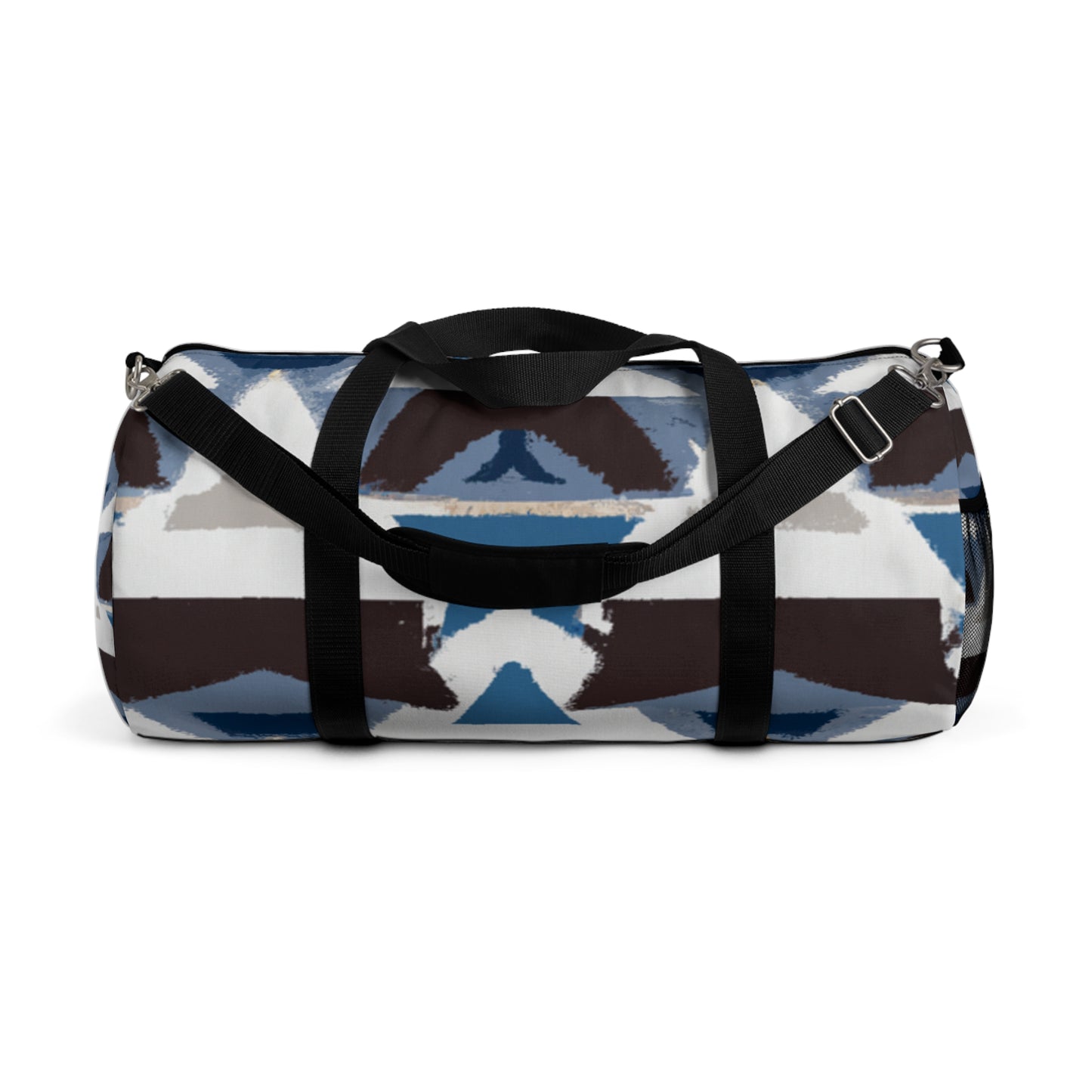 Maximillian Pascal - Geometric Pattern Duffel Travel Gym Luggage Bag