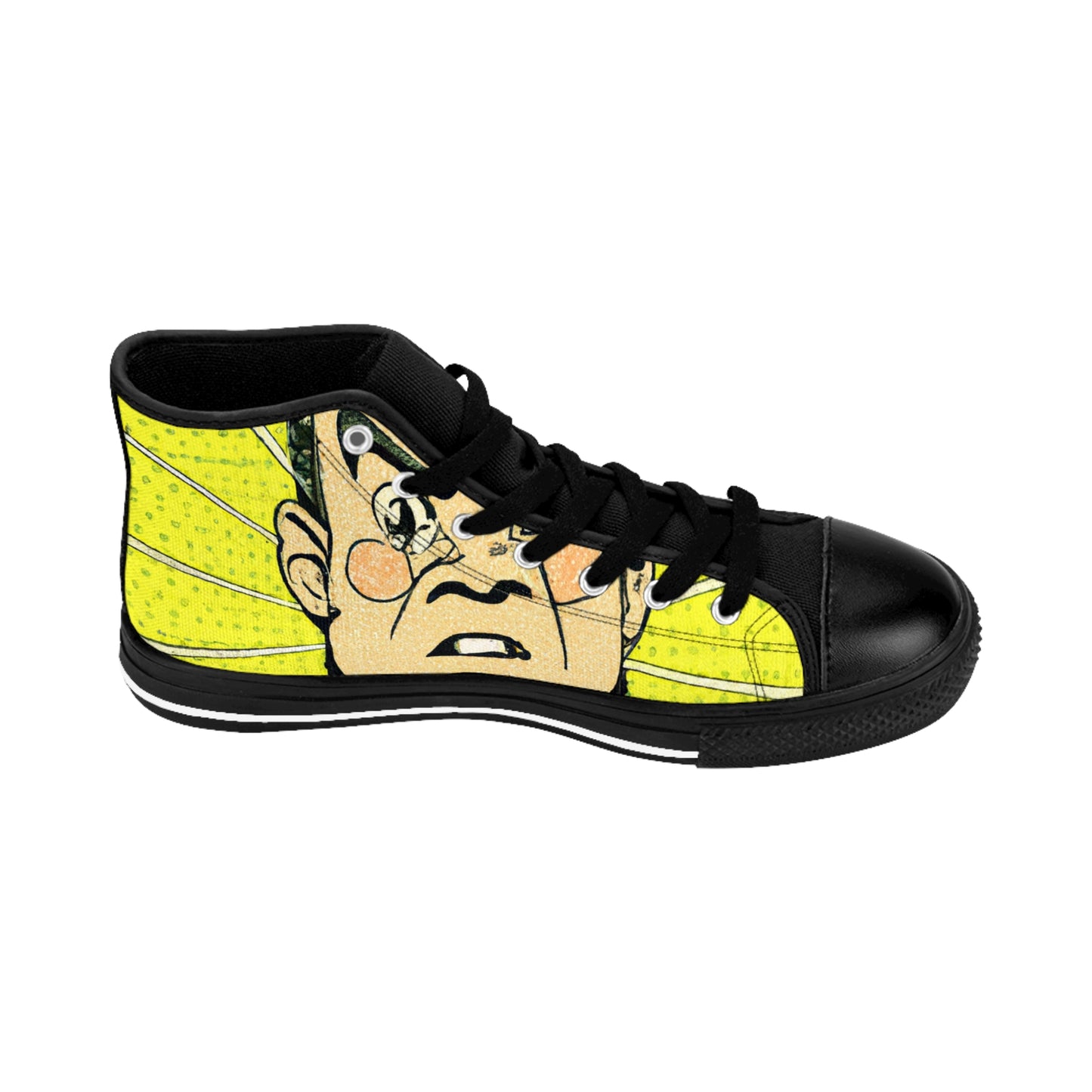 Silas the Shoemaker - Comic Book Hi Tops