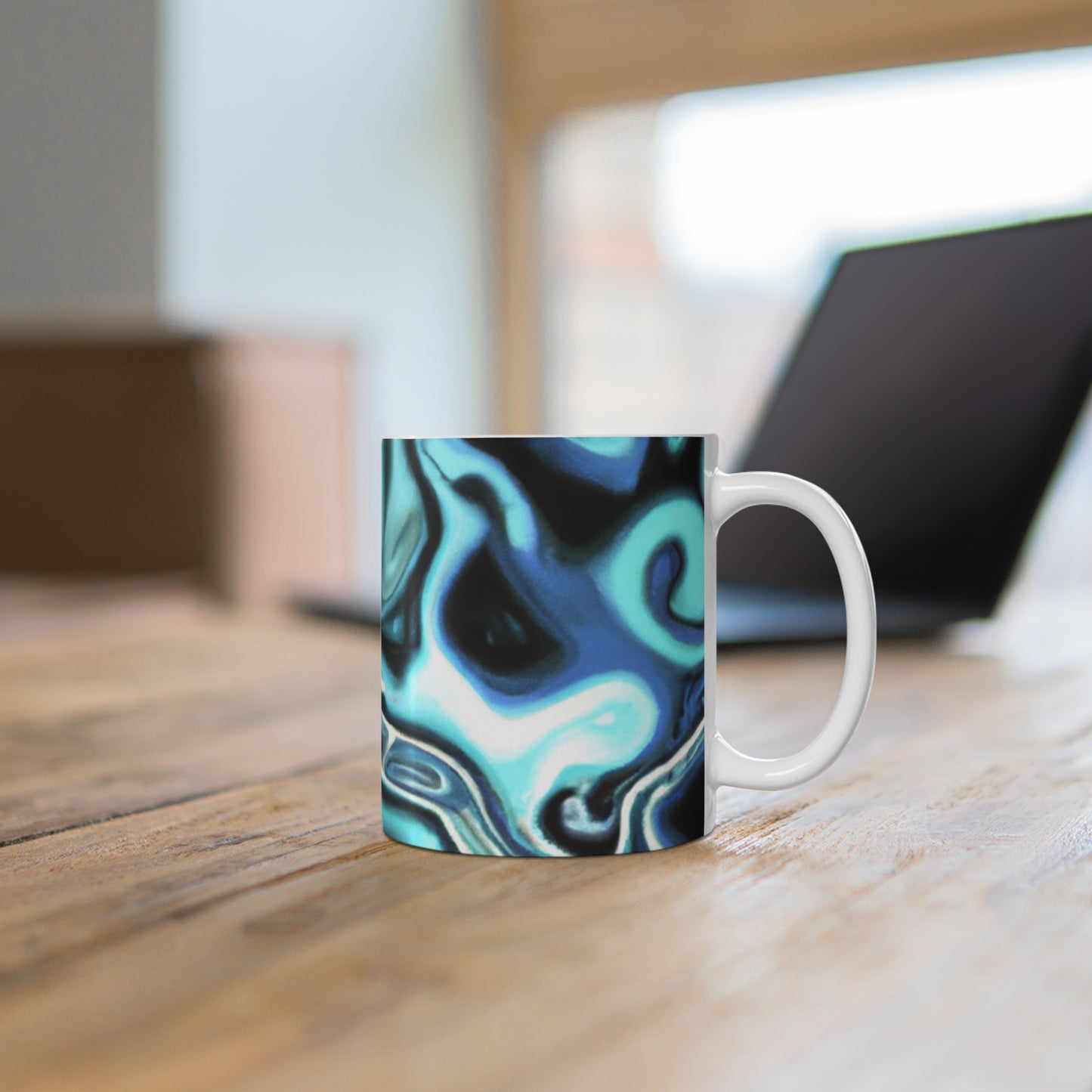 Victor's Café Blend - Psychedelic Coffee Cup Mug 11 Ounce