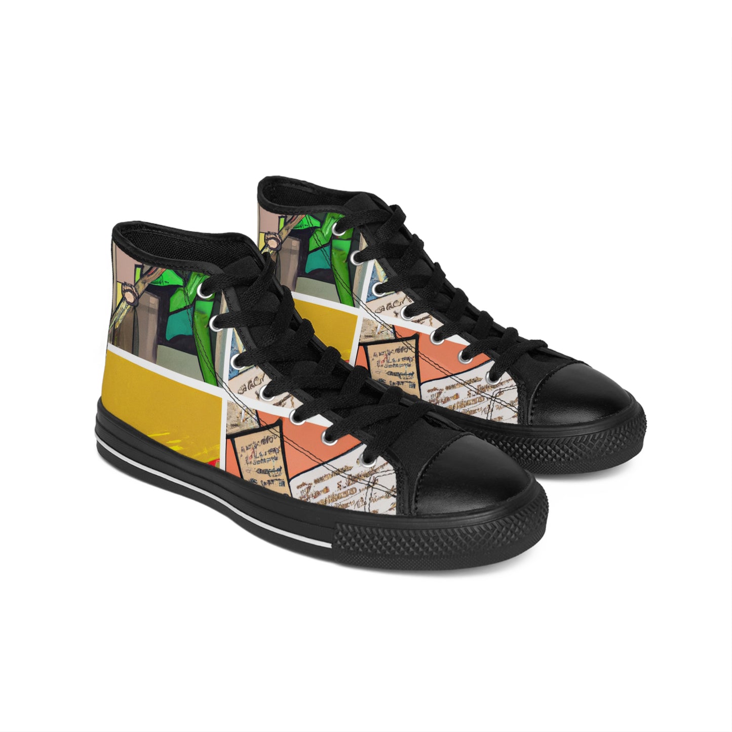 .

Sir Lancefoot deMontfort - Comic Book Hi Tops