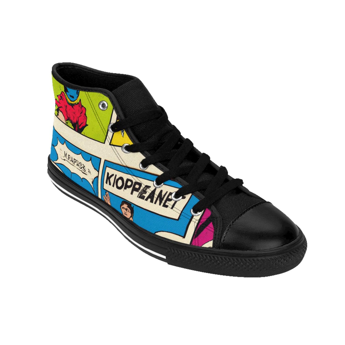 .

Owen de Footwear - Comic Book Hi Tops