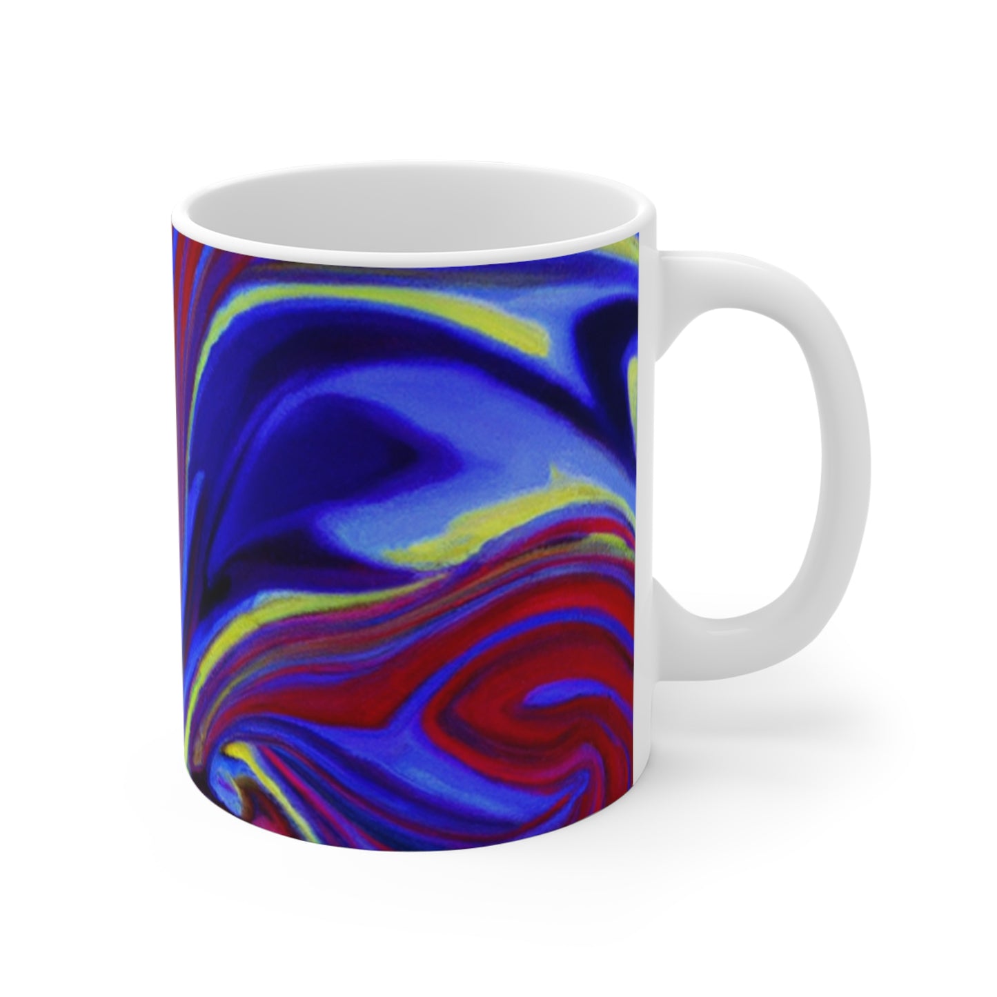 Bob's Retro Brew - Psychedelic Coffee Cup Mug 11 Ounce