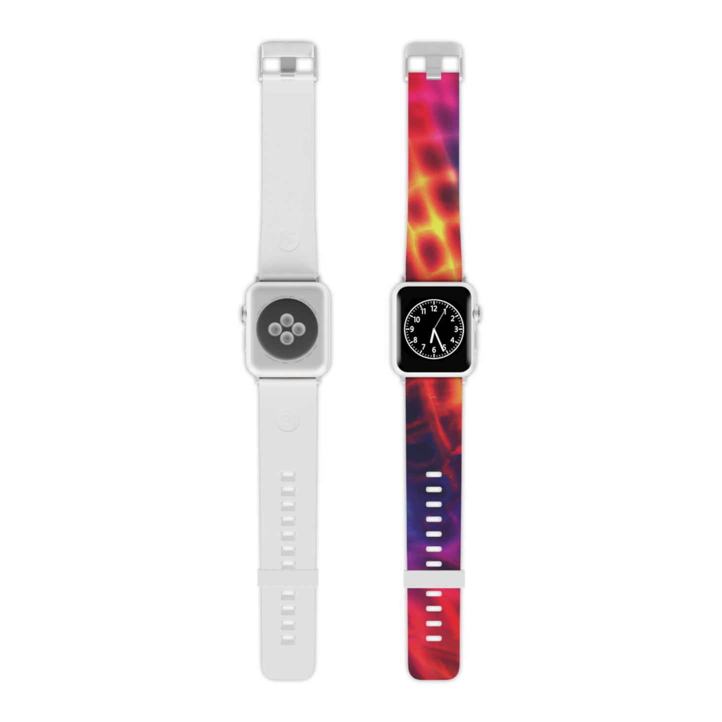 Augustus Fontaine - Trippy Hippy Boho Psychedelic Apple Wrist Watch Band