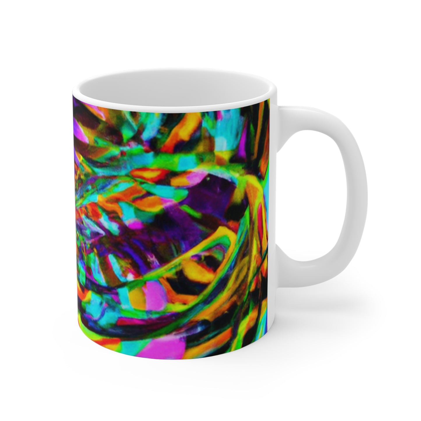 .

Maxwell's Coffee Roasters - Psychedelic Coffee Cup Mug 11 Ounce