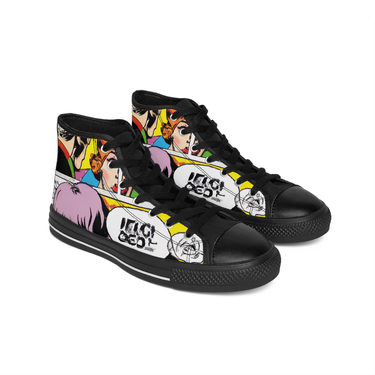 .

Horatio Handcraftsman - Comic Book Hi Tops