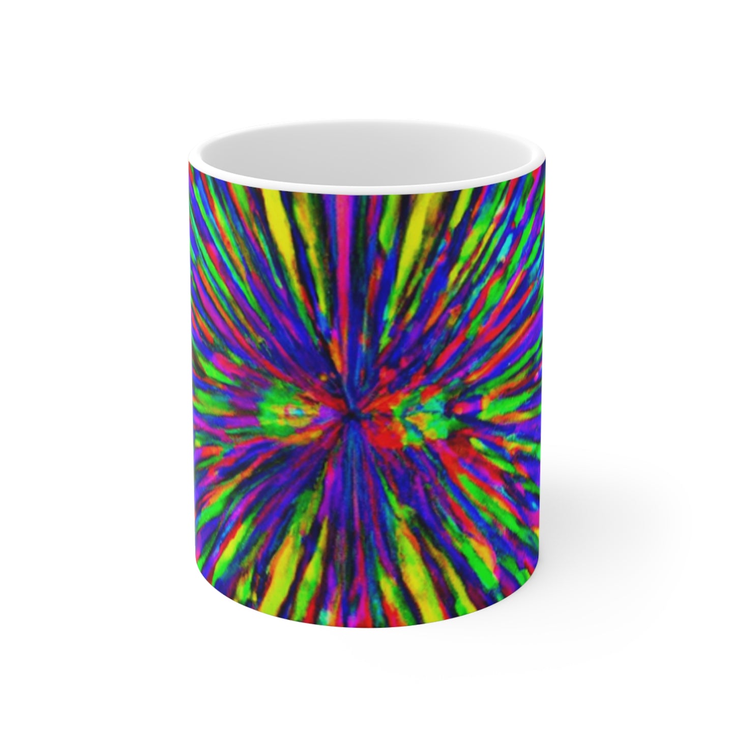 Dulcie's Java - Psychedelic Coffee Cup Mug 11 Ounce