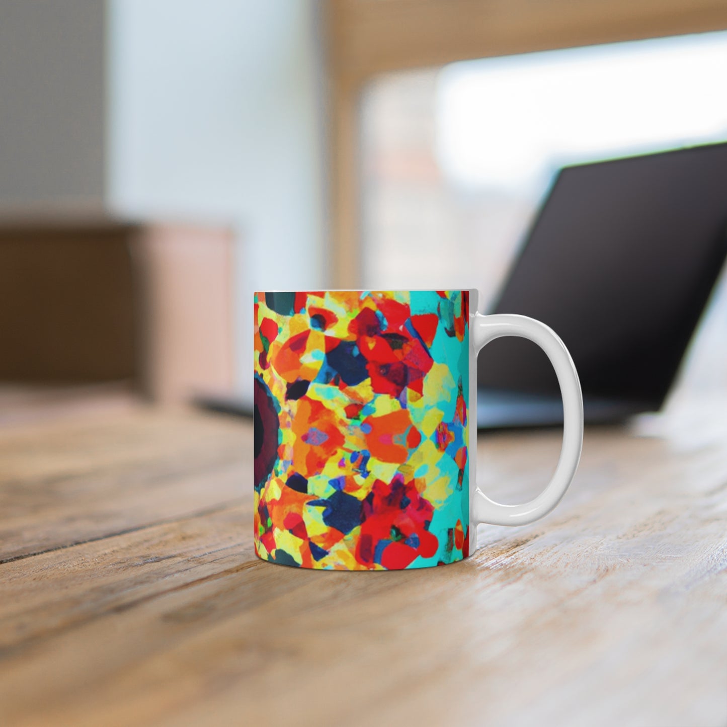 Sylvia's Select Specialty Coffee - Psychedelic Coffee Cup Mug 11 Ounce