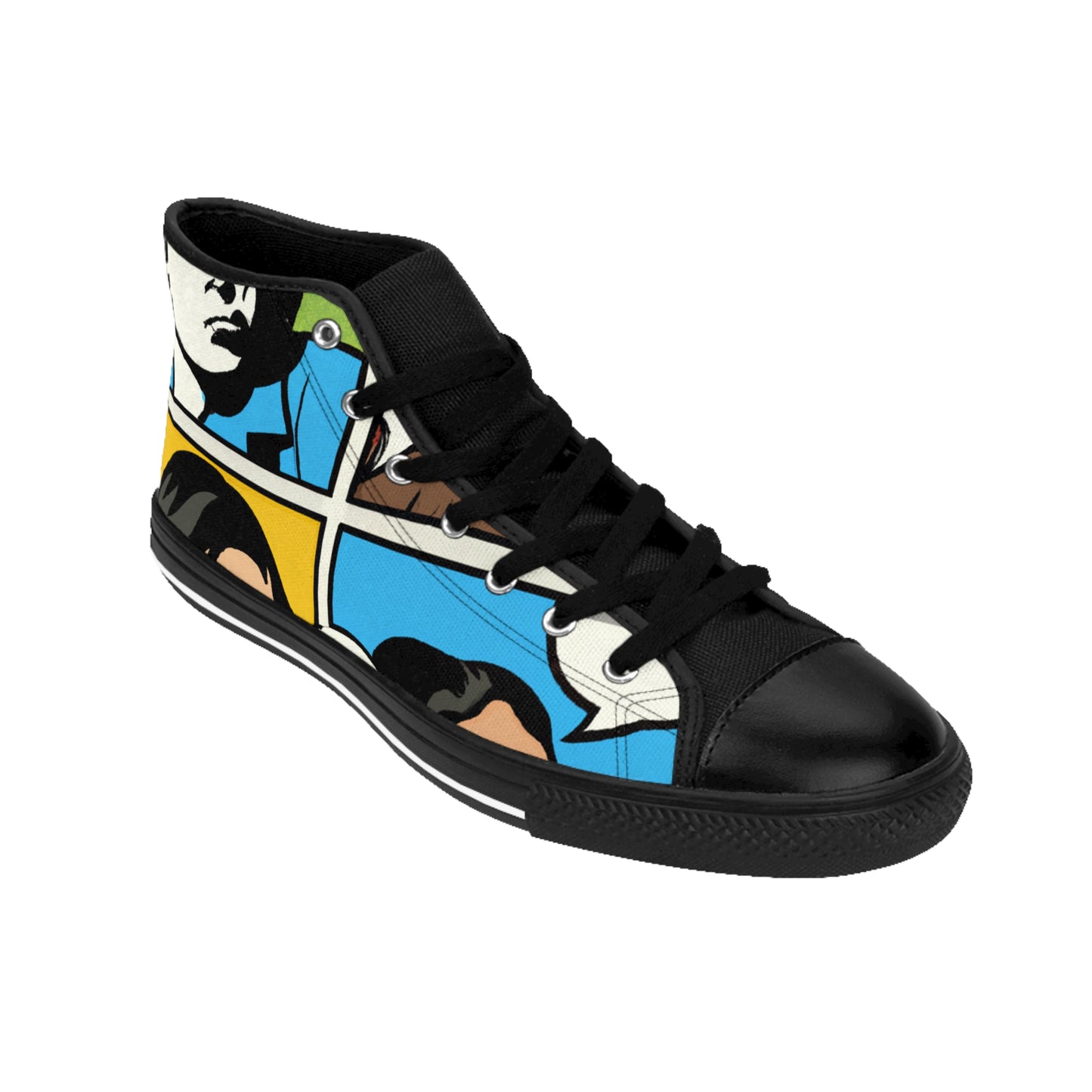 .

Garvin de Soulier - Comic Book Hi Tops