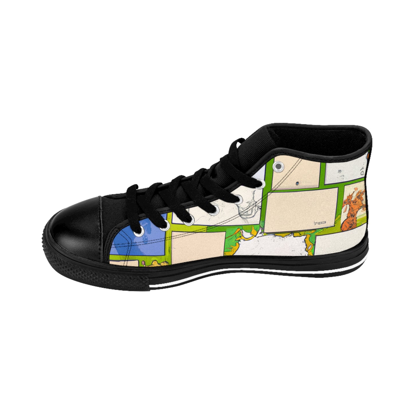 .

Girard Boticelli - Comic Book Hi Tops