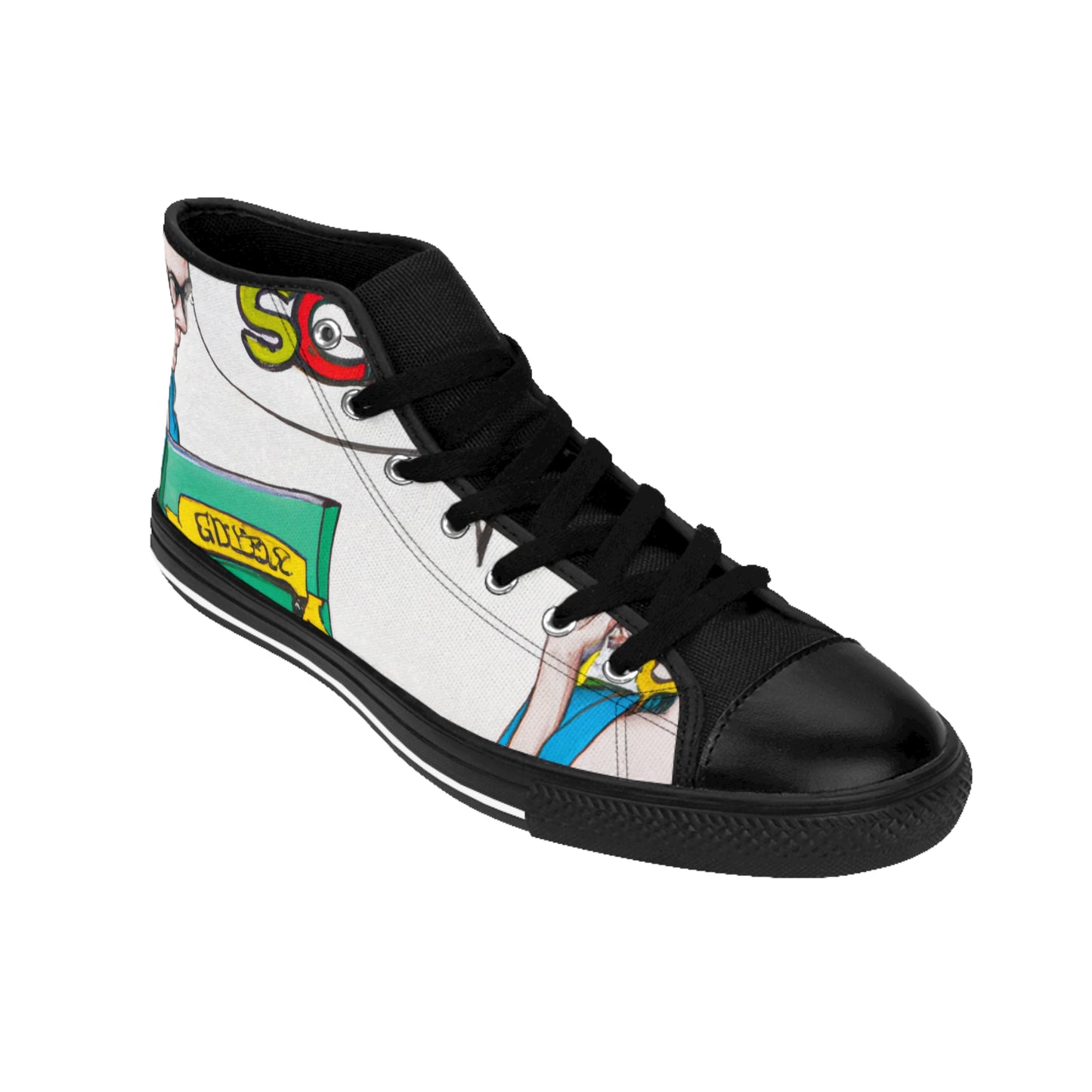 .

Lord Keiran of Colchester - Comic Book Hi Tops