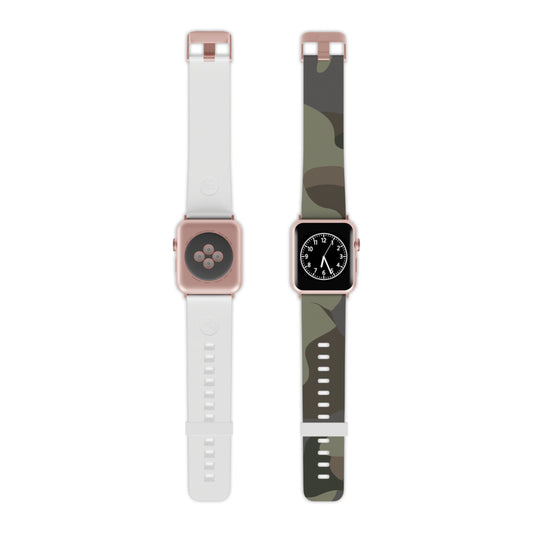 Grandma Maisie's Outdoors. - Camouflage Apple Wrist Watch Band