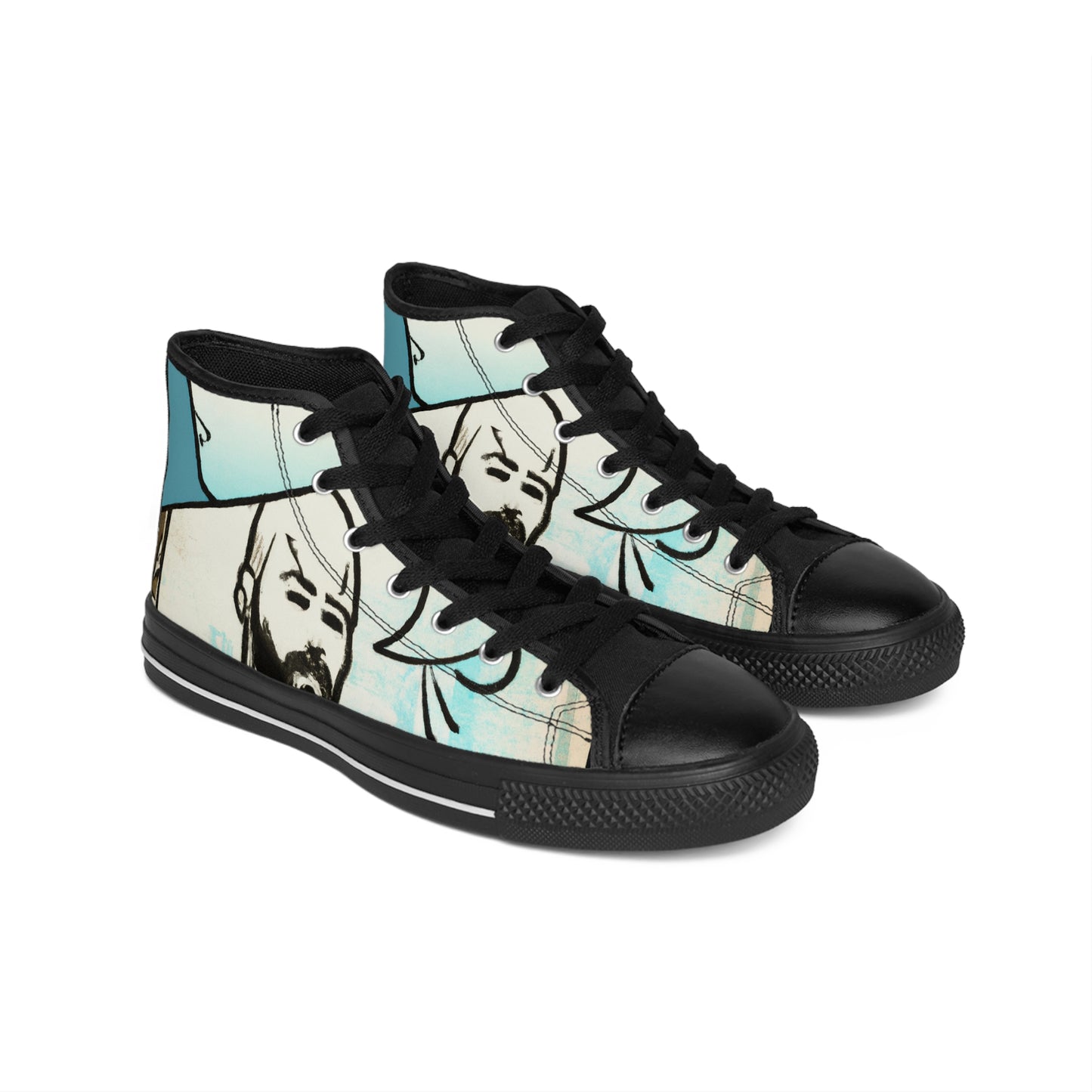 .

Gisla the ShoeSmith - Comic Book Hi Tops