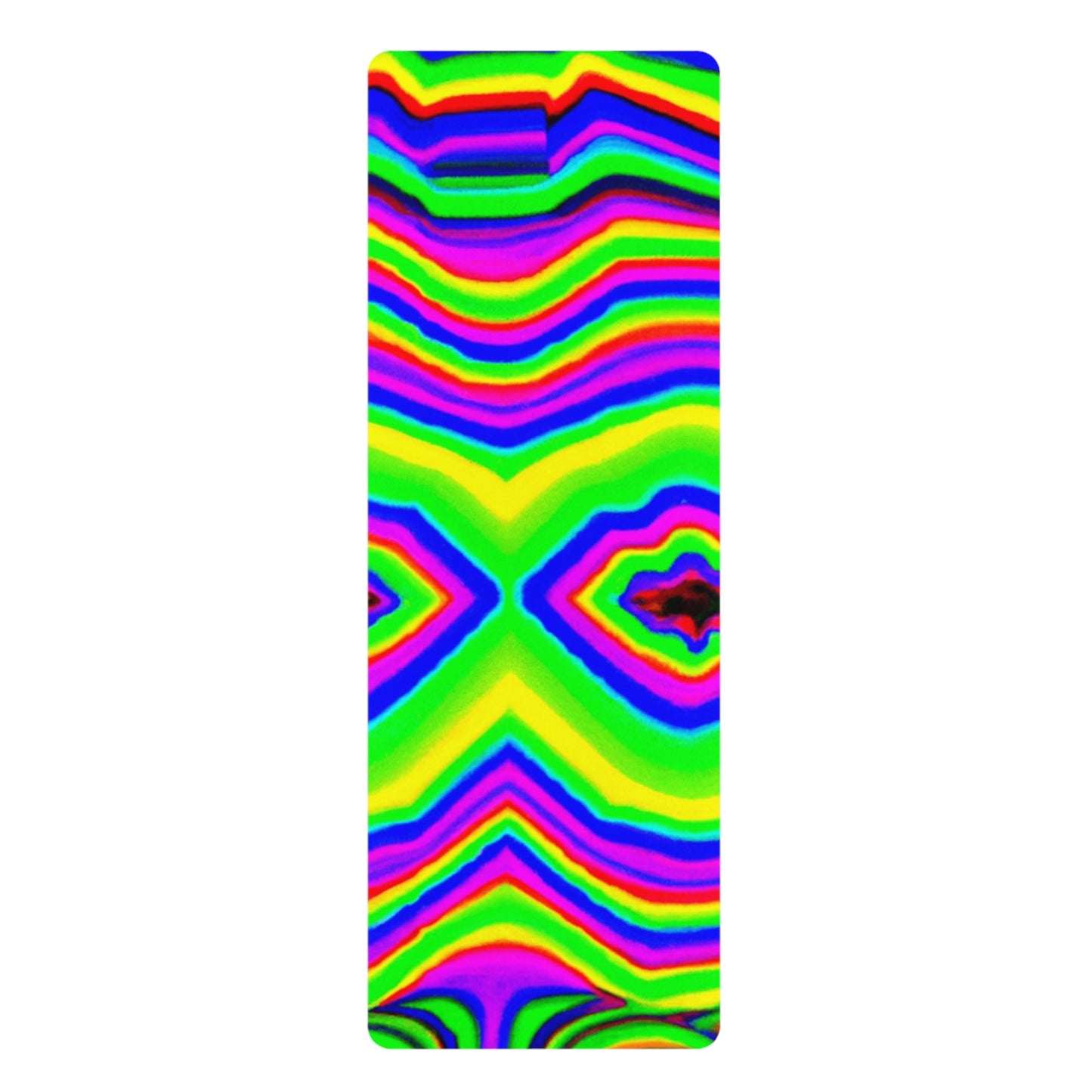 Ezra Namaste - Psychedelic Yoga Exercise Workout Mat - 24″ x 68"