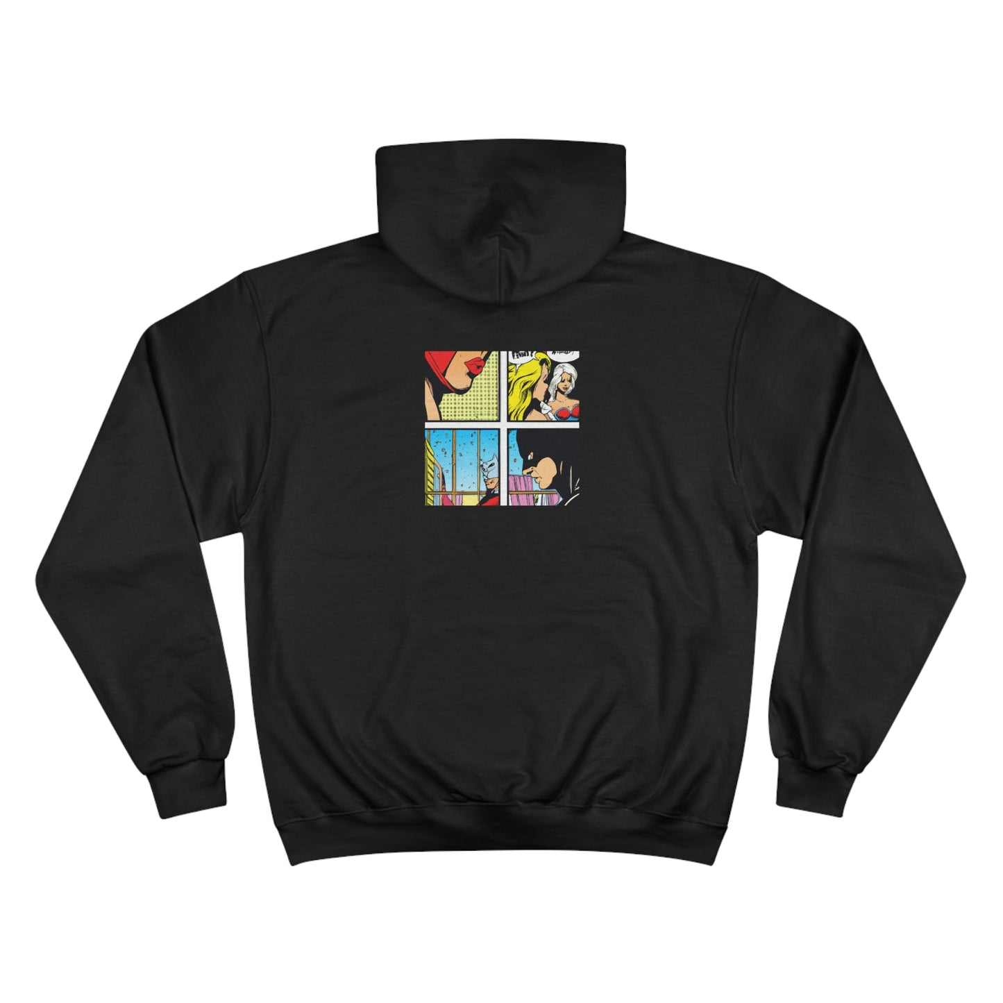 Crayon Kitty - Comic Book Scene Hoodie