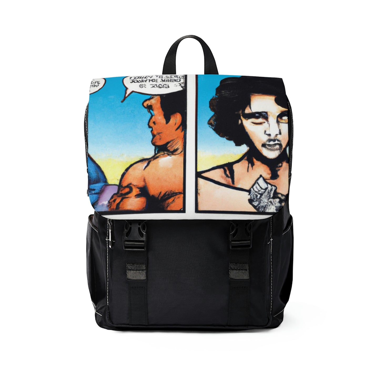 Valentina - Comic Book Shoulder Travel Backpack Bag